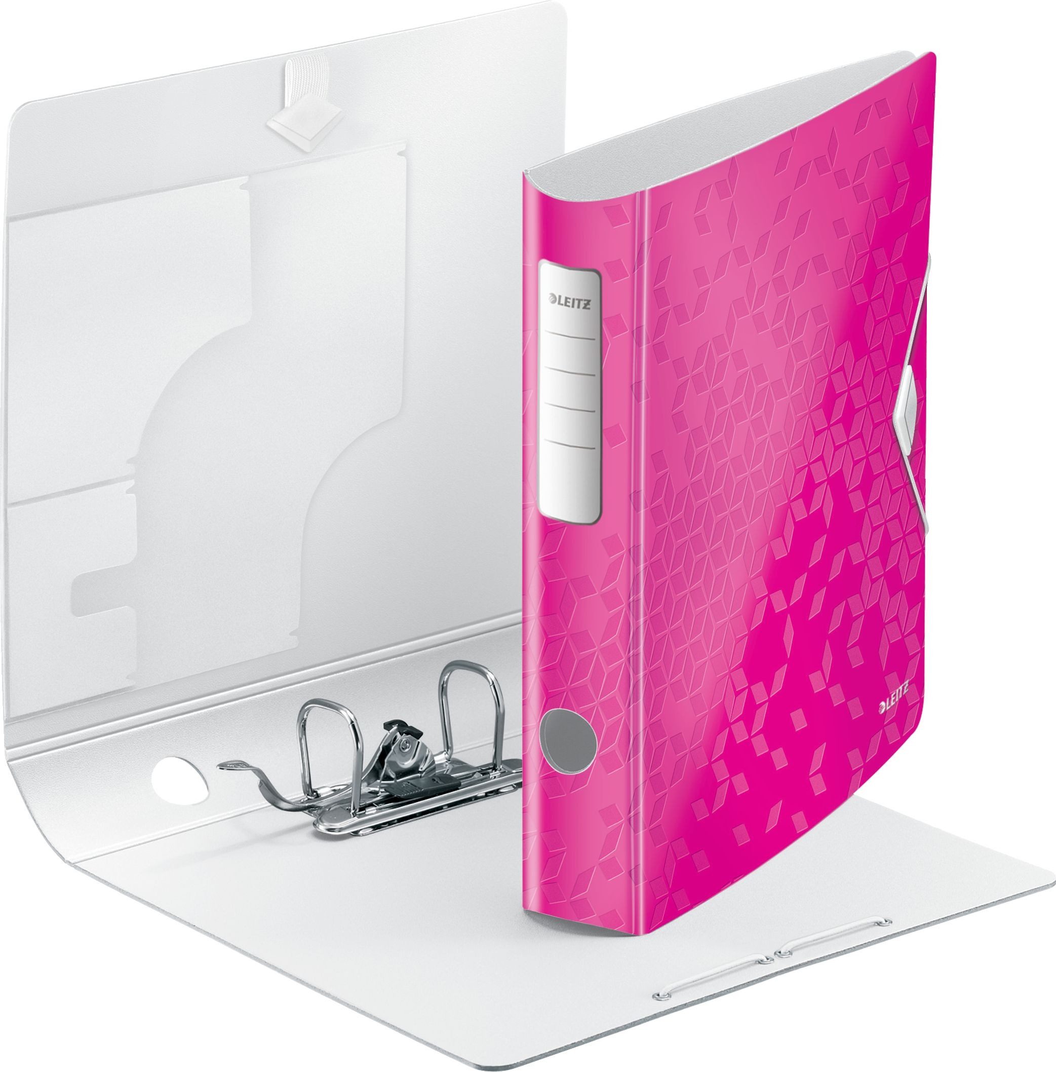 Thumbnail - LEITZ Aktenordner Ordner Active Wow 180 Grad 6cm pink metallic