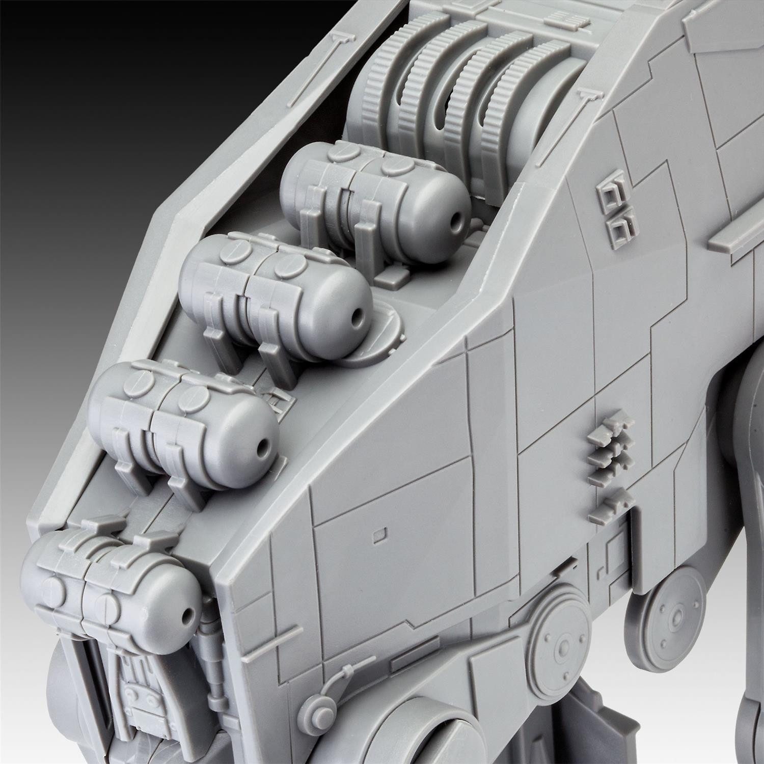 Revell® Modellbausatz Star Wars First Order Heavy Assault Walker Build & Play, Maßstab 1:164, (46-tlg), mit Licht und Sound, ohne Kleben und Lackieren