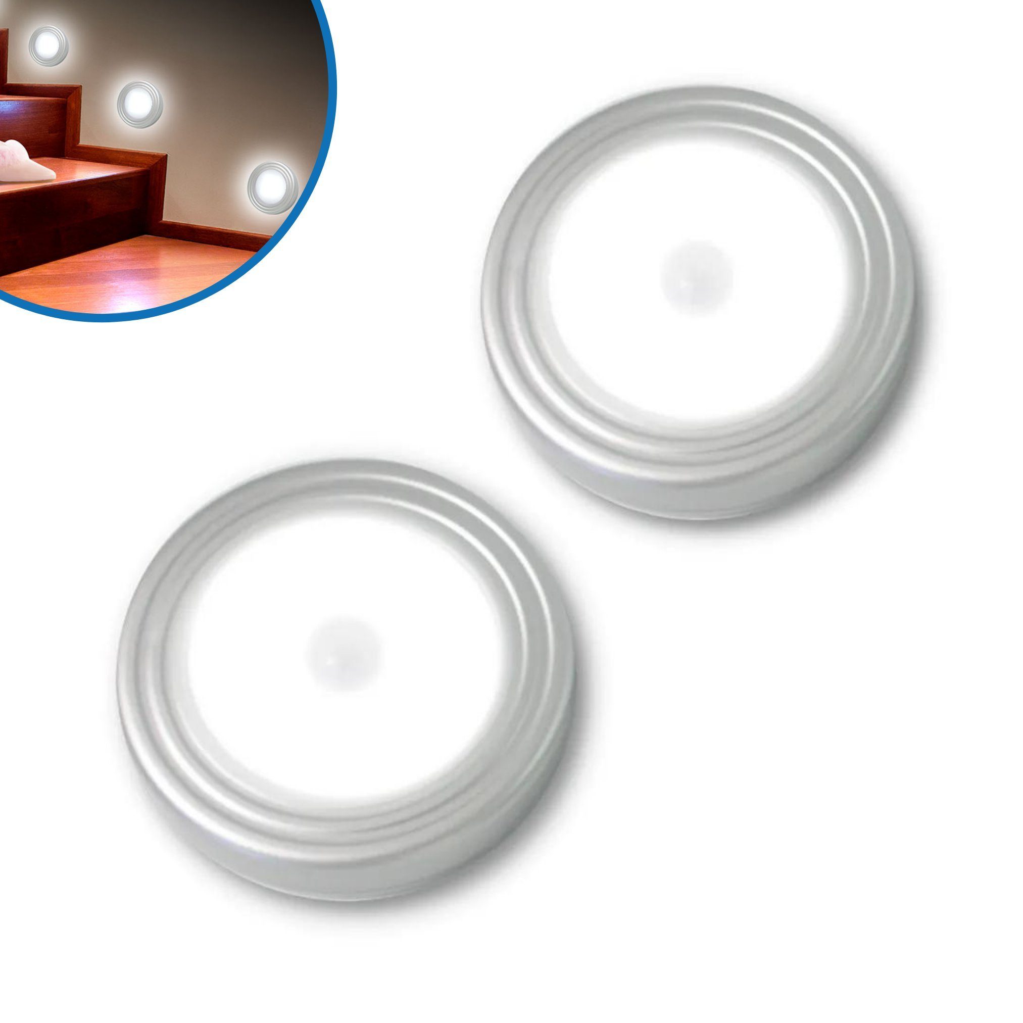 Silberne LED Wandlampen online kaufen OTTO 