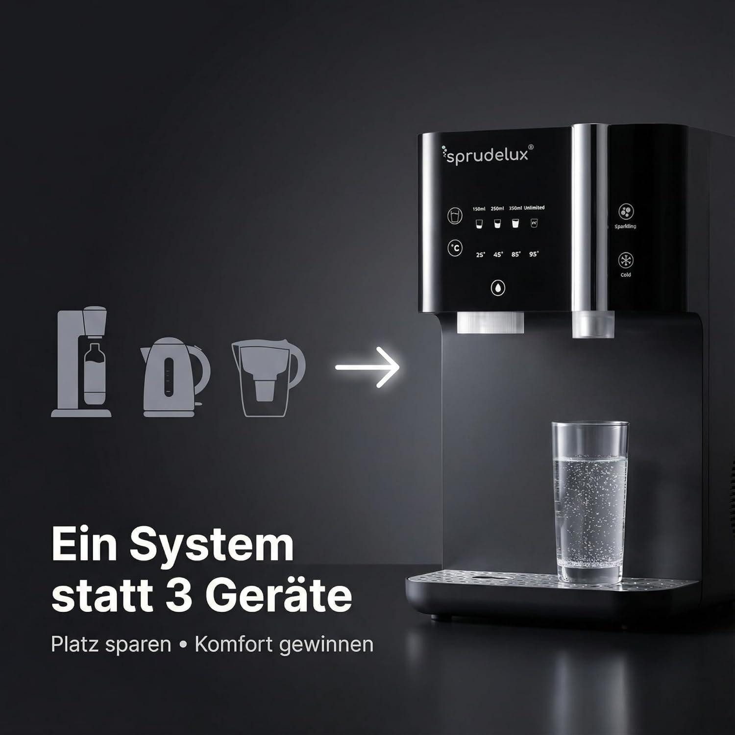SPRUDELUX Wassersprudler JUMAN Supreme – Bild 4 von 5