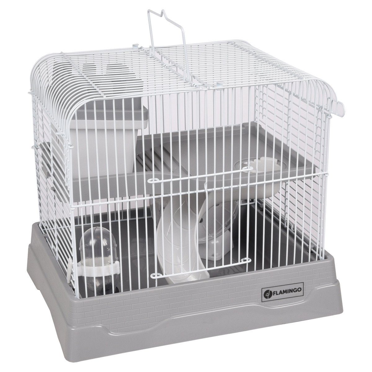 Kleintierkäfig Hamsterkäfig Dinky grau