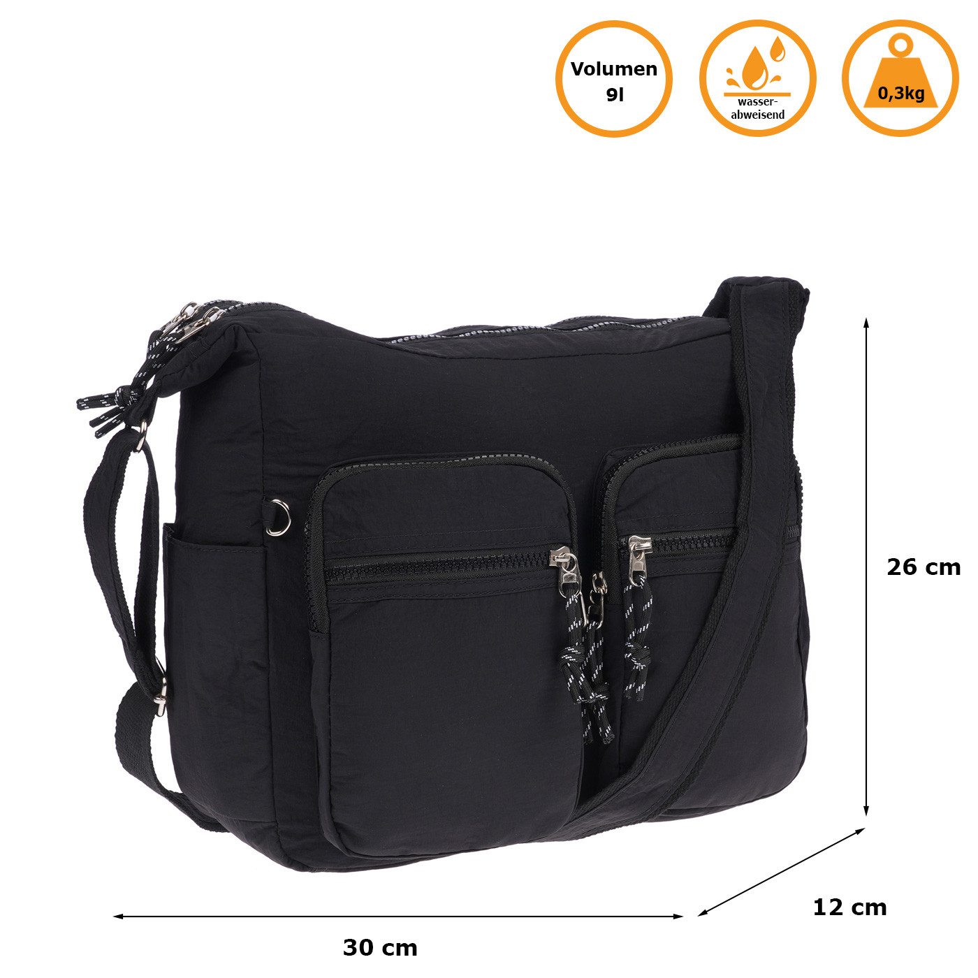 Christian Wippermann Henkeltasche Große Damen Tasche Umhängetasche Schultertasche (einzeln), Henkeltasche