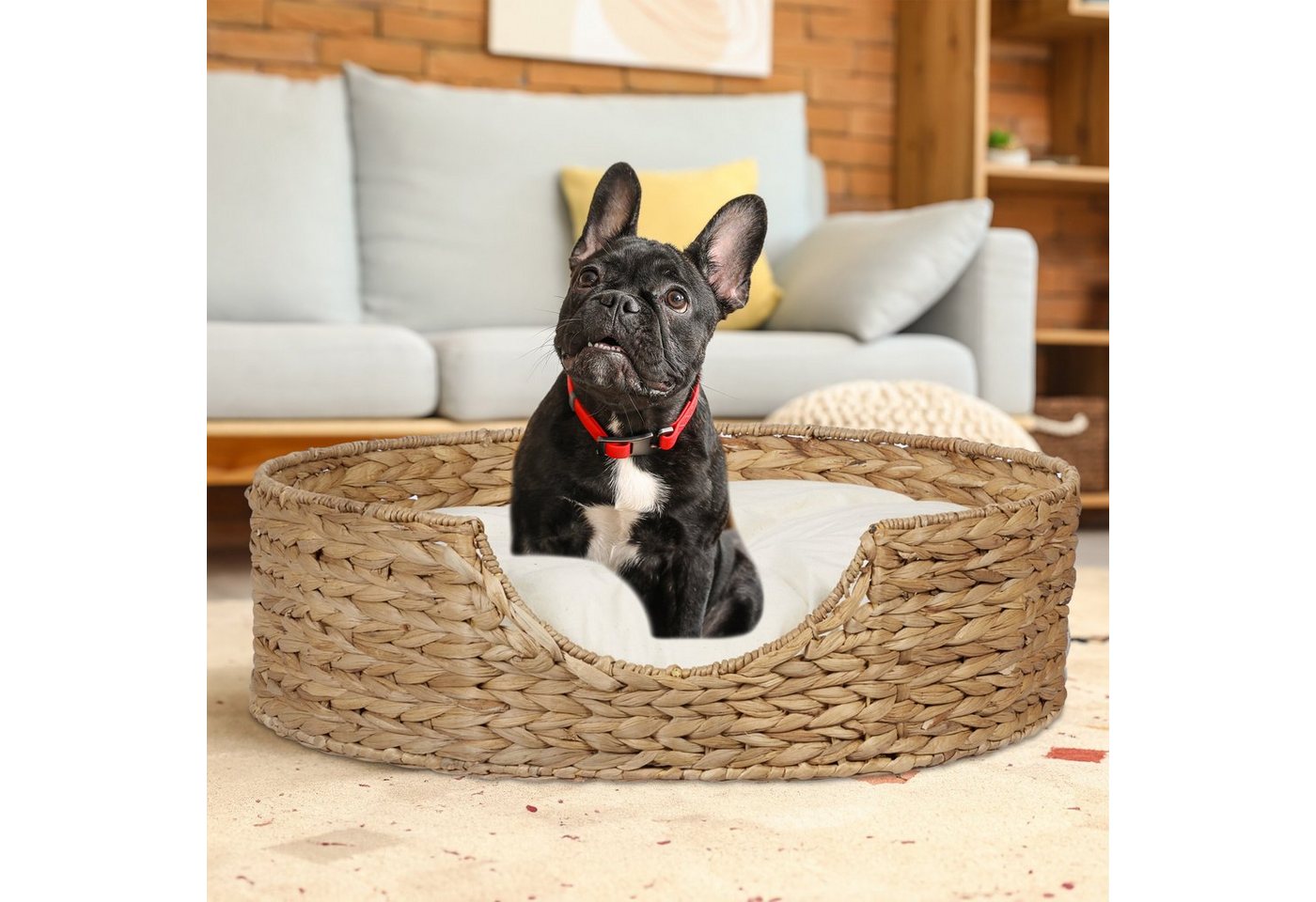 Thumbnail - relaxdays Tierbett für Hunde und Katze