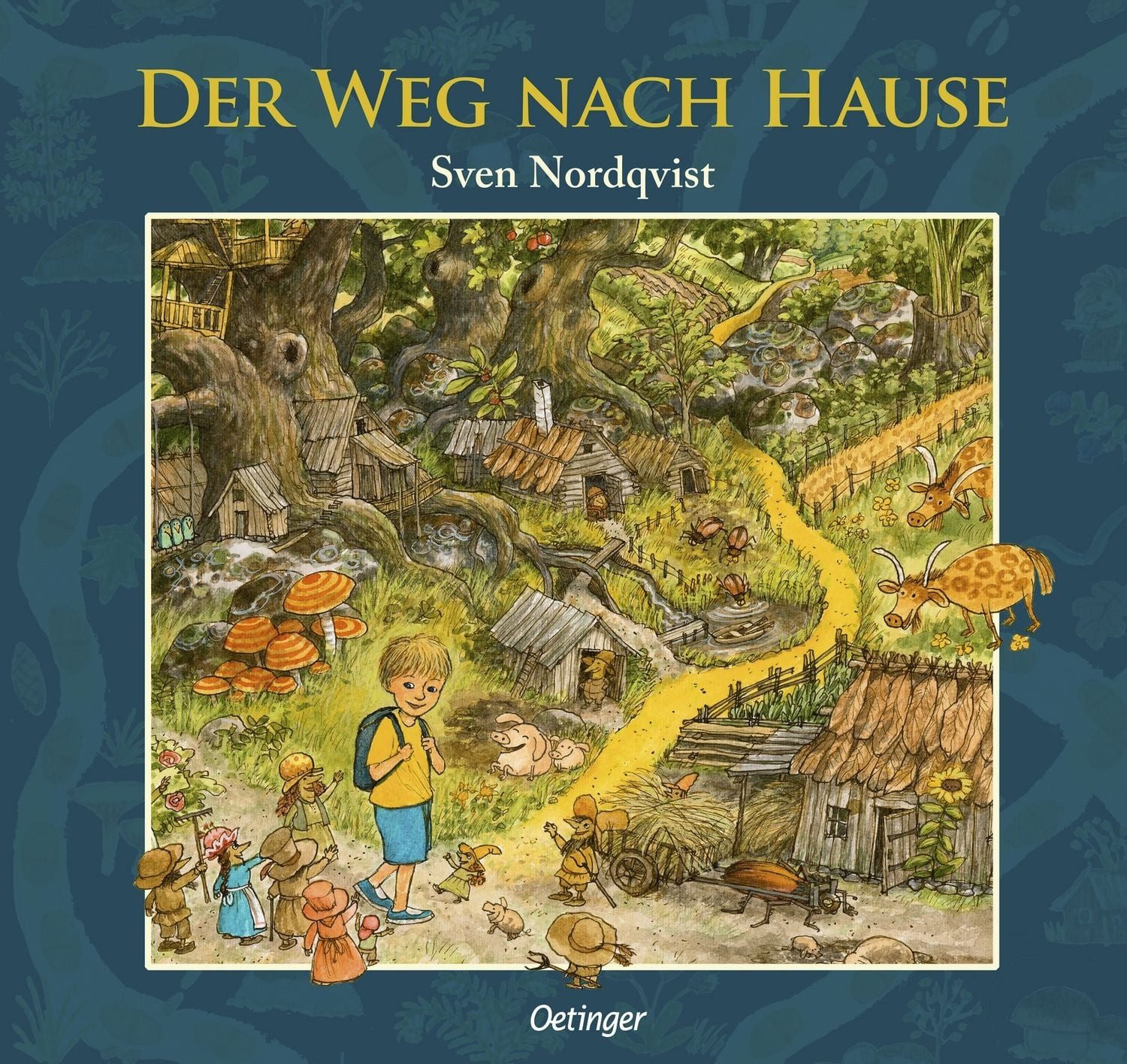 Kinderbuch Der Weg nach Hause Wimmeliges Bilderbuch-Kunstwerk vom Erfinder von Pe Sven Nordqvist