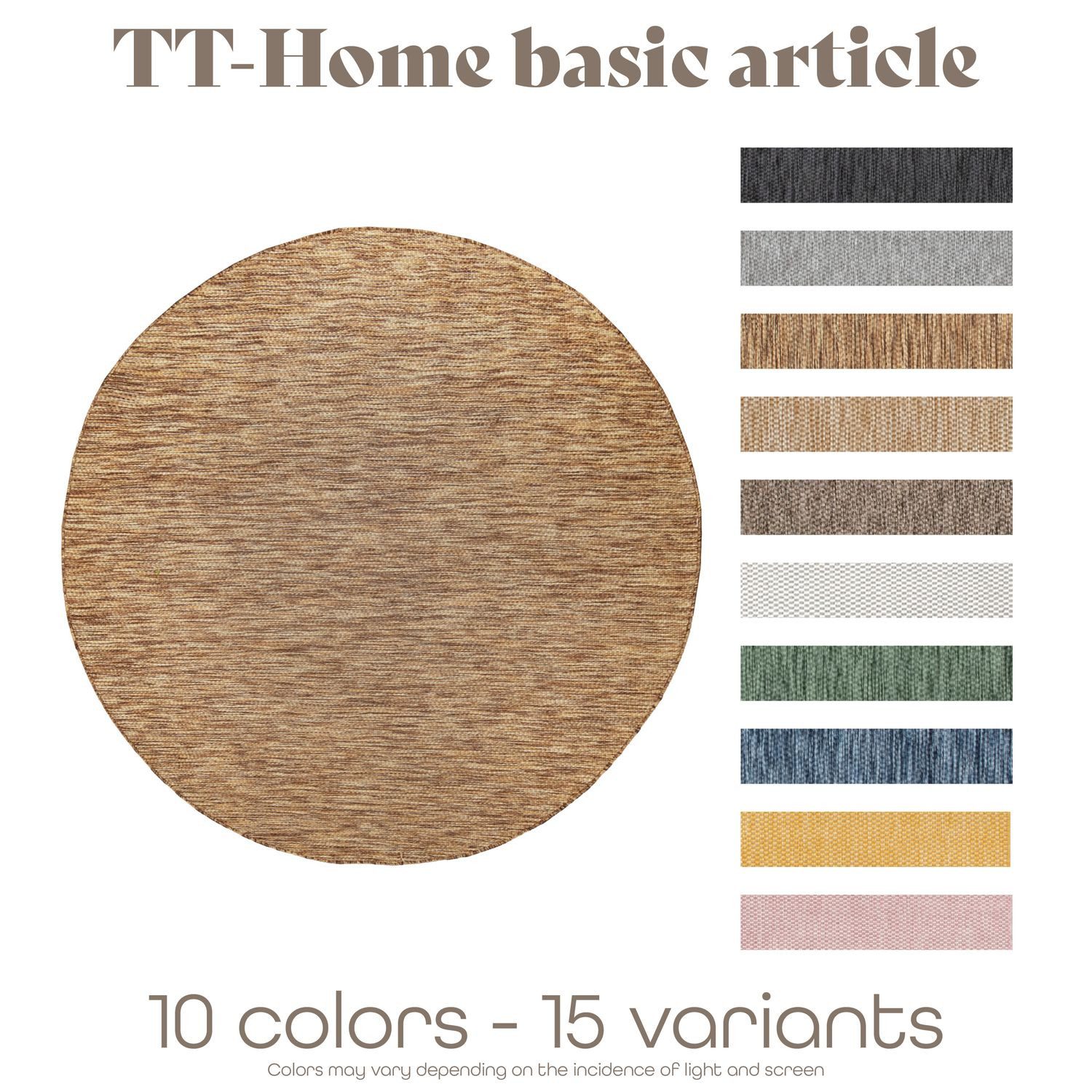TT Home Teppich, Rund, Höhe: 4 günstig online kaufen