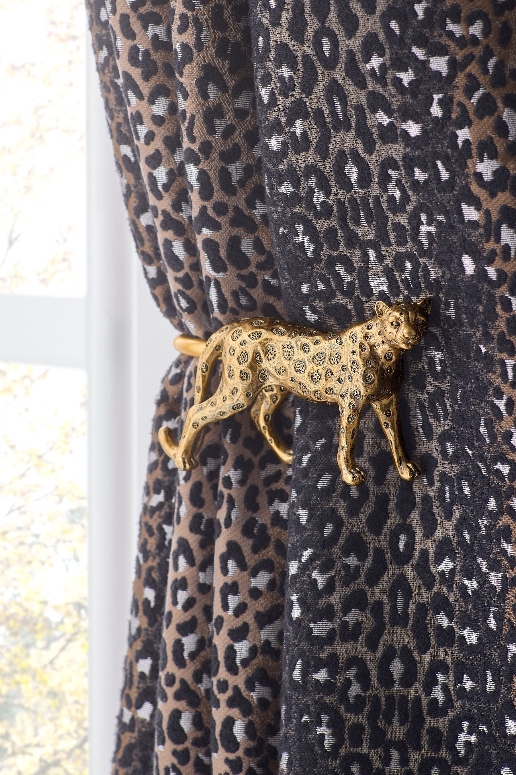 Next Raffhalter Raffhalter mit Leopardendekor, 2er-Pack