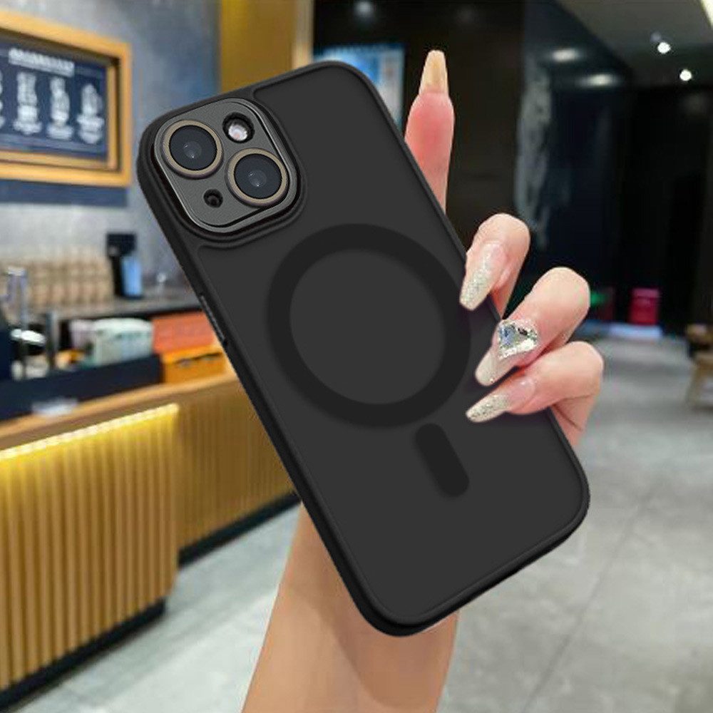 FITSU Handyhülle Schutzhülle für iPhone 15 Hülle mit Kameraschutz Case Handyhülle 6,1 Zoll, Handy Case für iPhone 15 Handyhülle, MagSafe kompatible Hülle