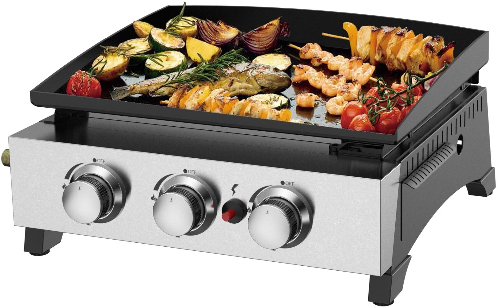EL FUEGO Gasgrill Planchagrill Austin III