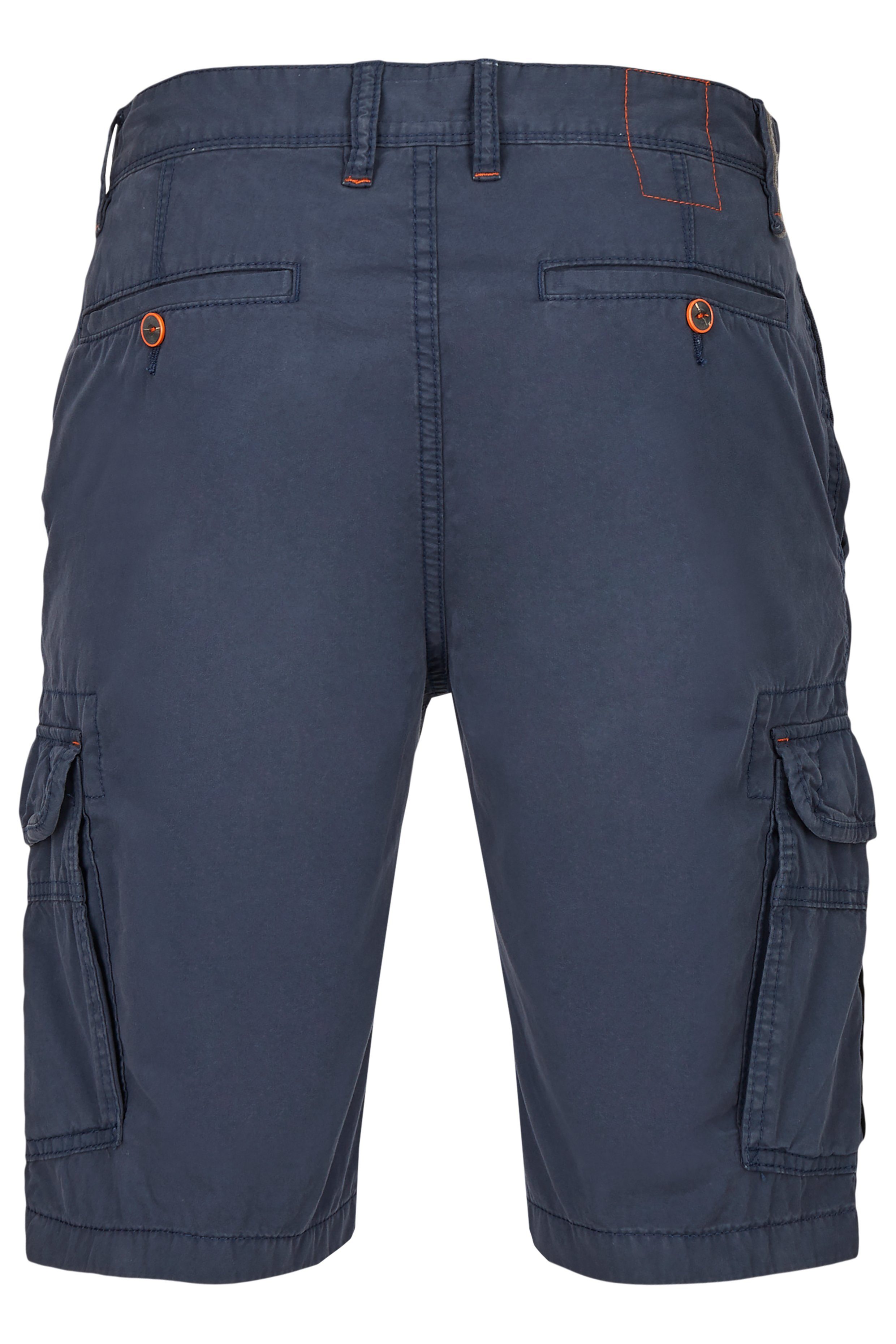 Hattric CARGO navy 5Q89.43 BERMUDA 696530 5-Pocket-Jeans HATTRIC