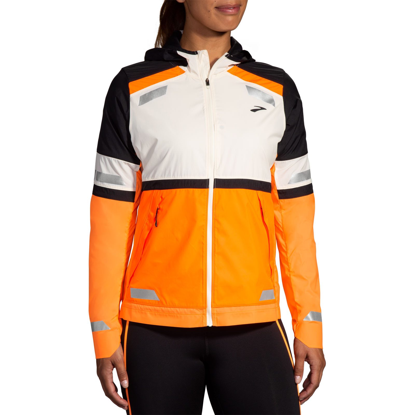 Brooks Laufjacke Run Visible Insulated Jacket 2.0 Lady 221689-167 Gut sichtbar im Dunkeln
