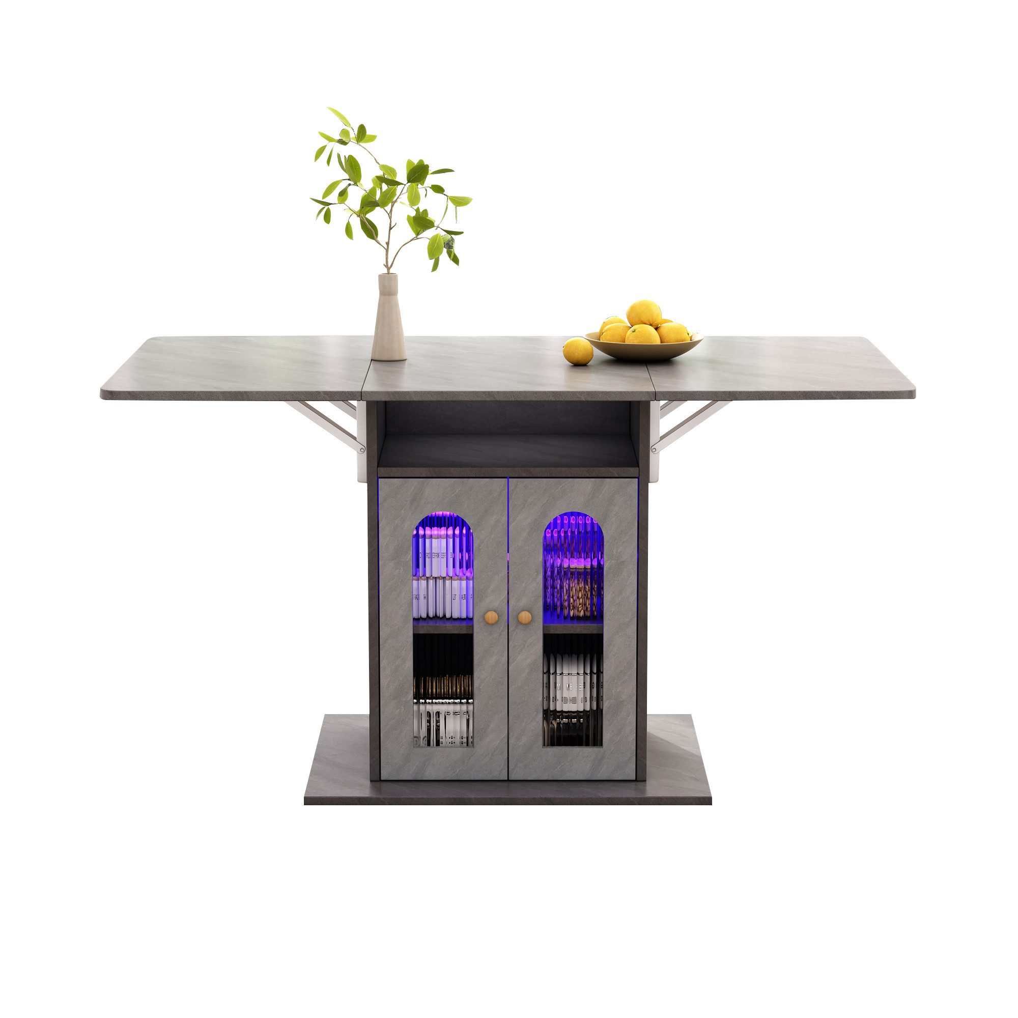 OKWISH Esstisch Multifunktionaler Ausziehbarer Esstisch (Moderner günstig online kaufen