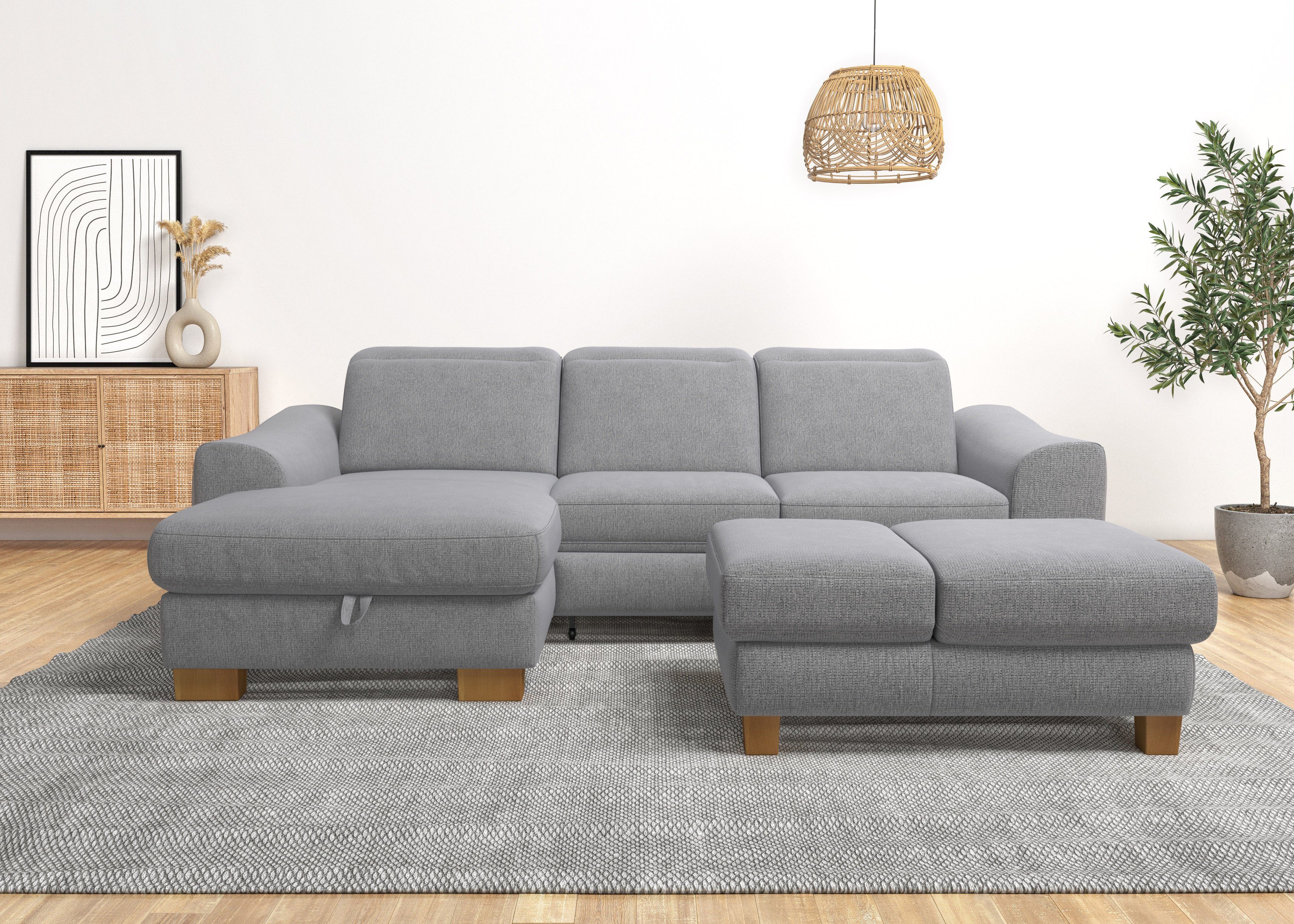 Home affaire Ecksofa Dundee L-Form, wahlweise günstig online kaufen