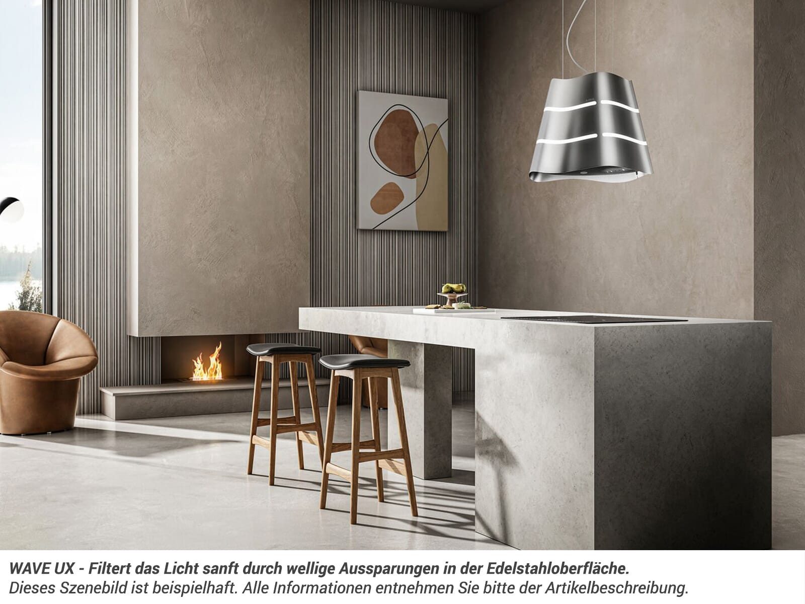 Elica Deckenhaube, 51 cm