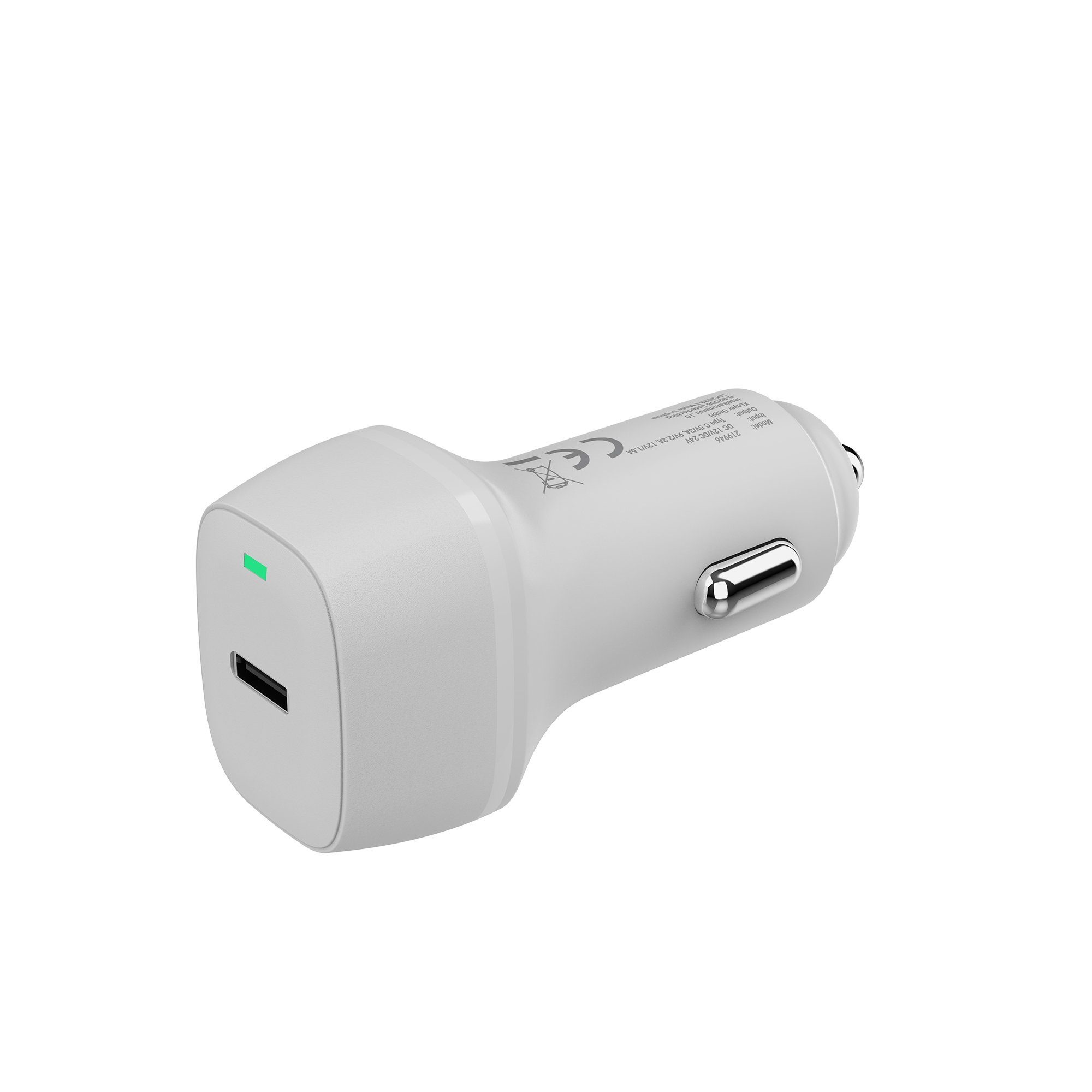 Kfz-Ladegerät USB-C PD 20W Adapter Schnellladegerät KFZ-Netzteil