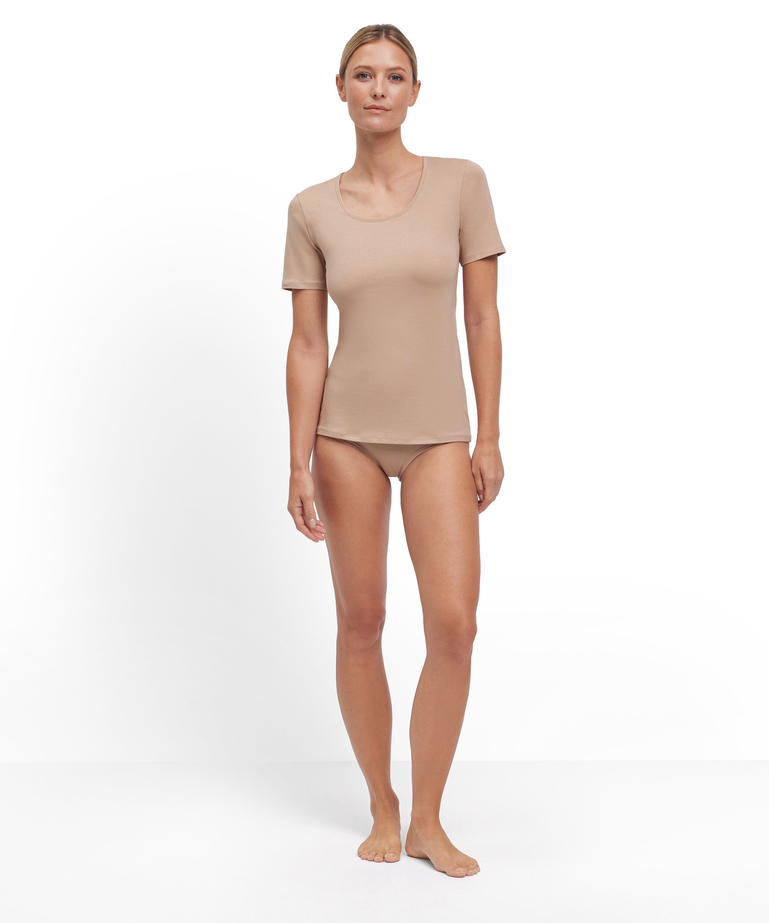 FALKE Unterziehshirt FALKE Underwear - Kurzarmshirt Daily Comfort (2-St., 2) Softe Baumwolle mit Elasthan