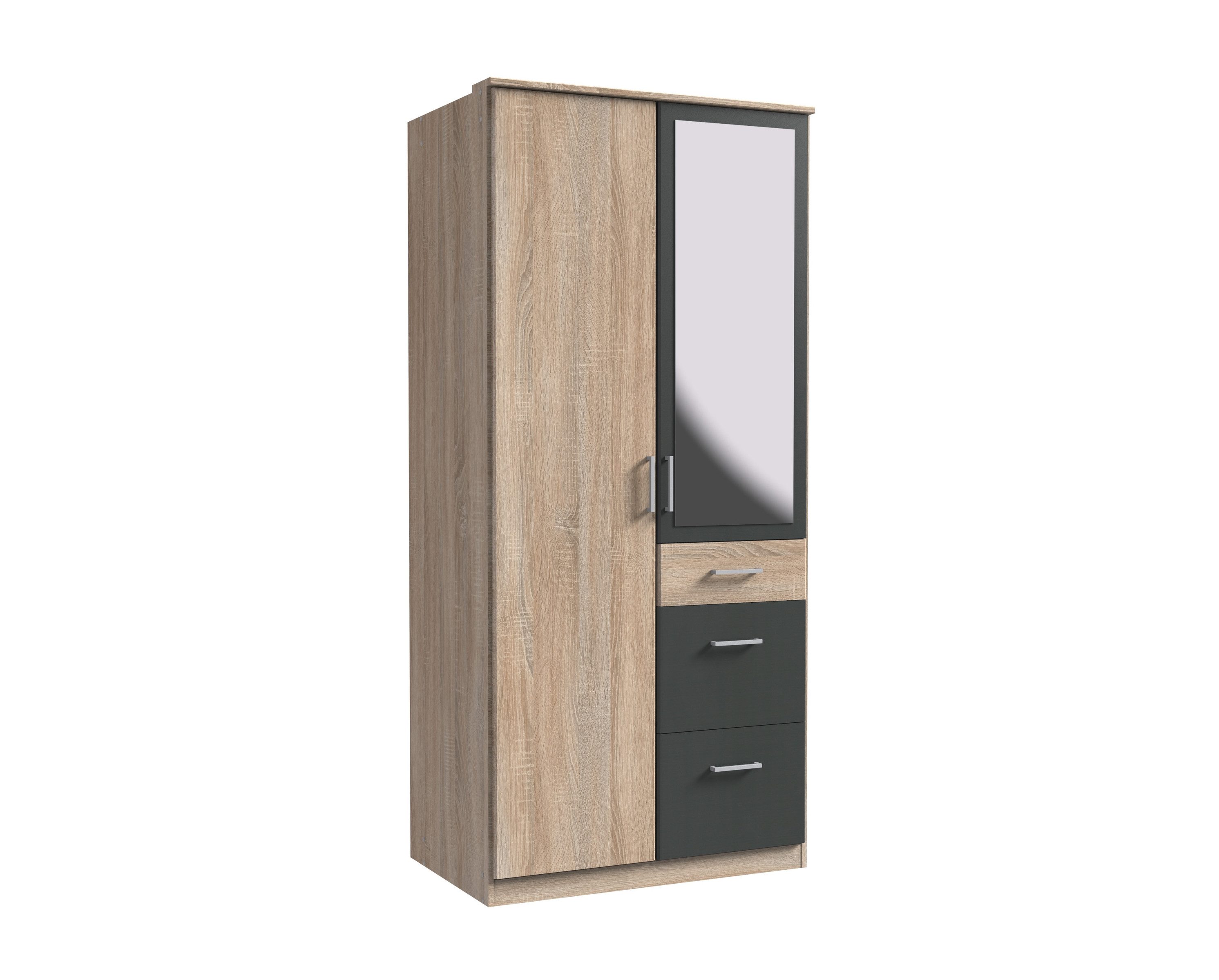 Wimex Kleiderschrank "Click", mit Spiegel günstig online kaufen