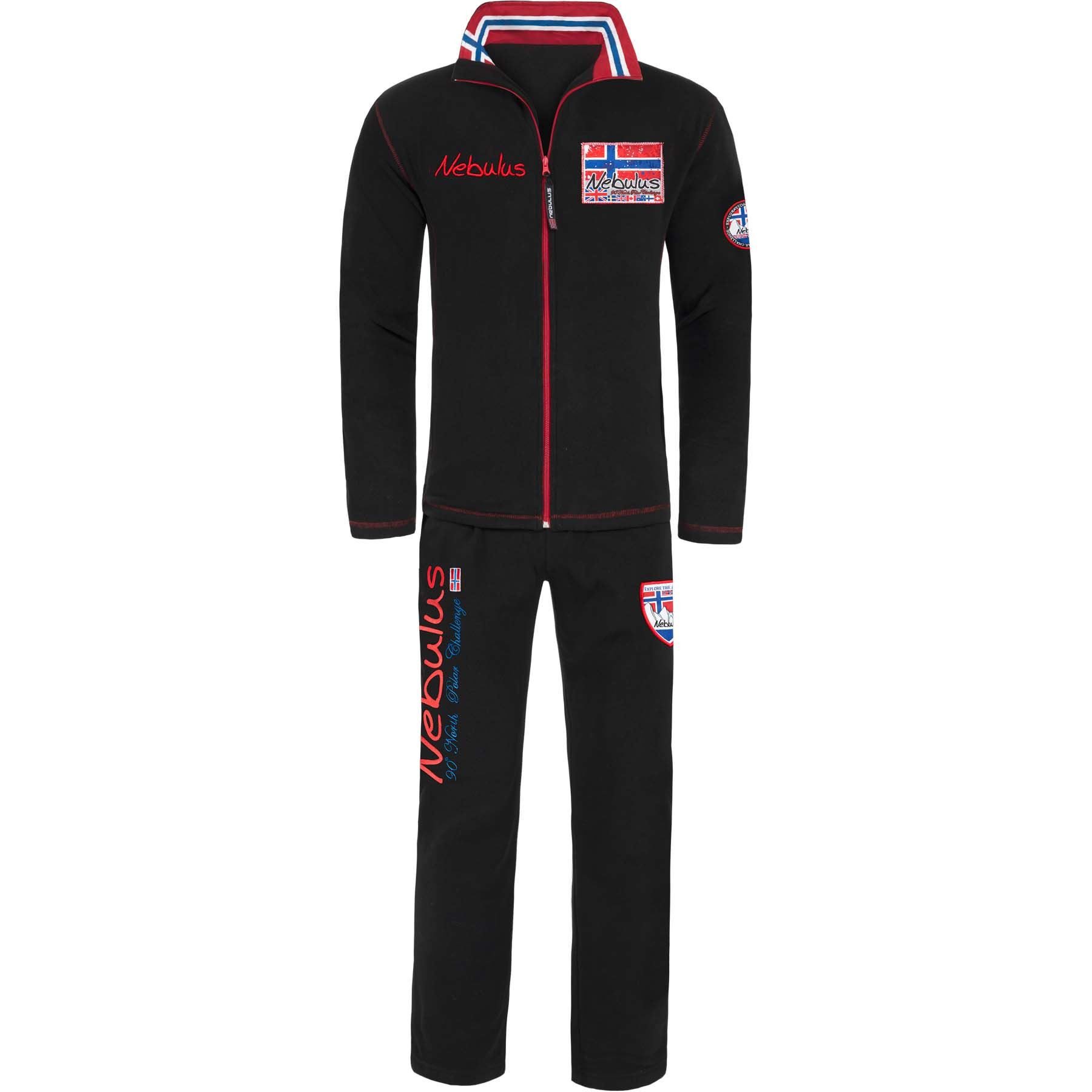 Nebulus Jogginganzug MANGONY, Q1142 - Herren, schwarz, XL