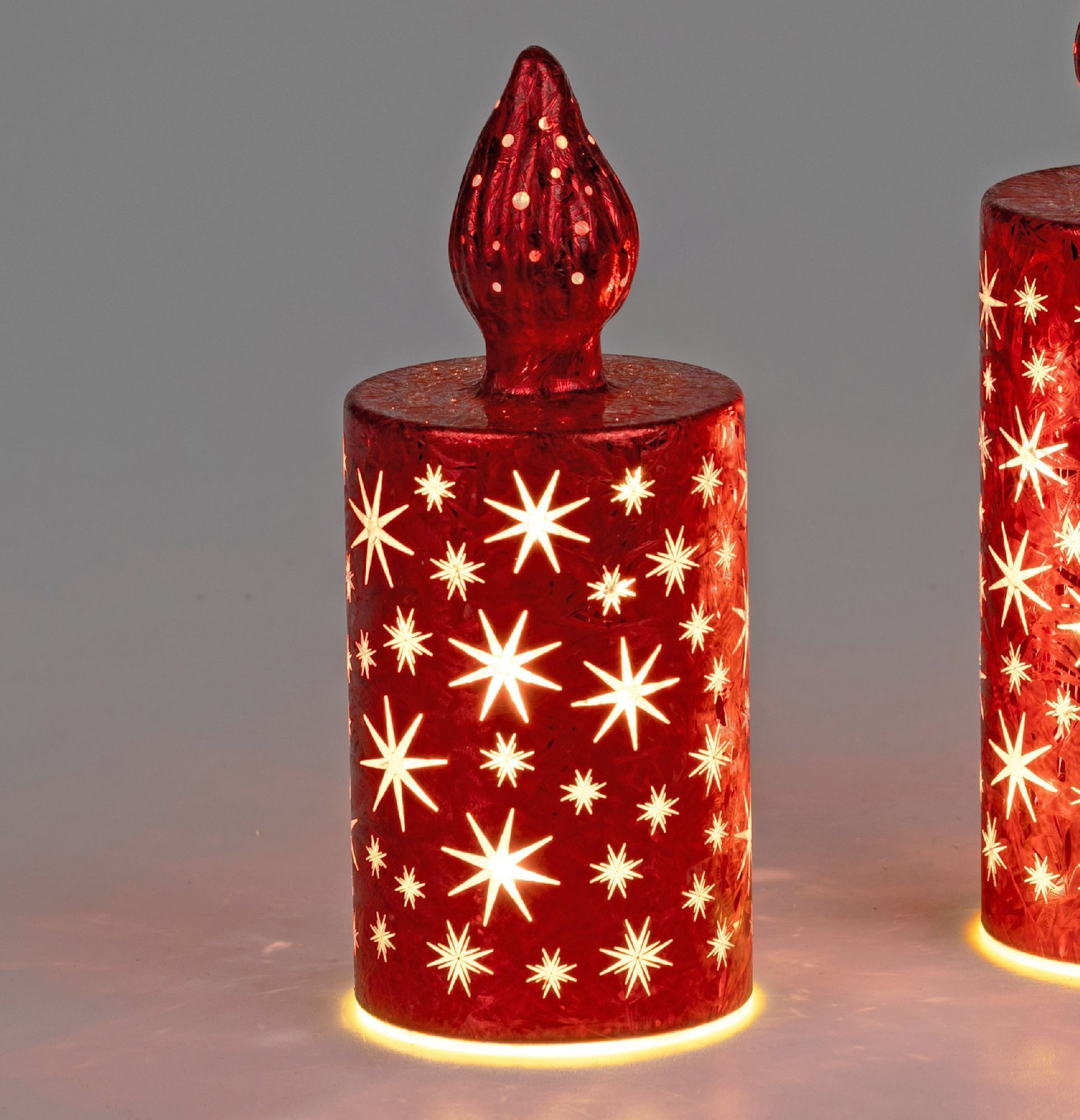 formano Weihnachtsfigur Frosty, Mit Timerfunktion, Rot, günstig online kaufen