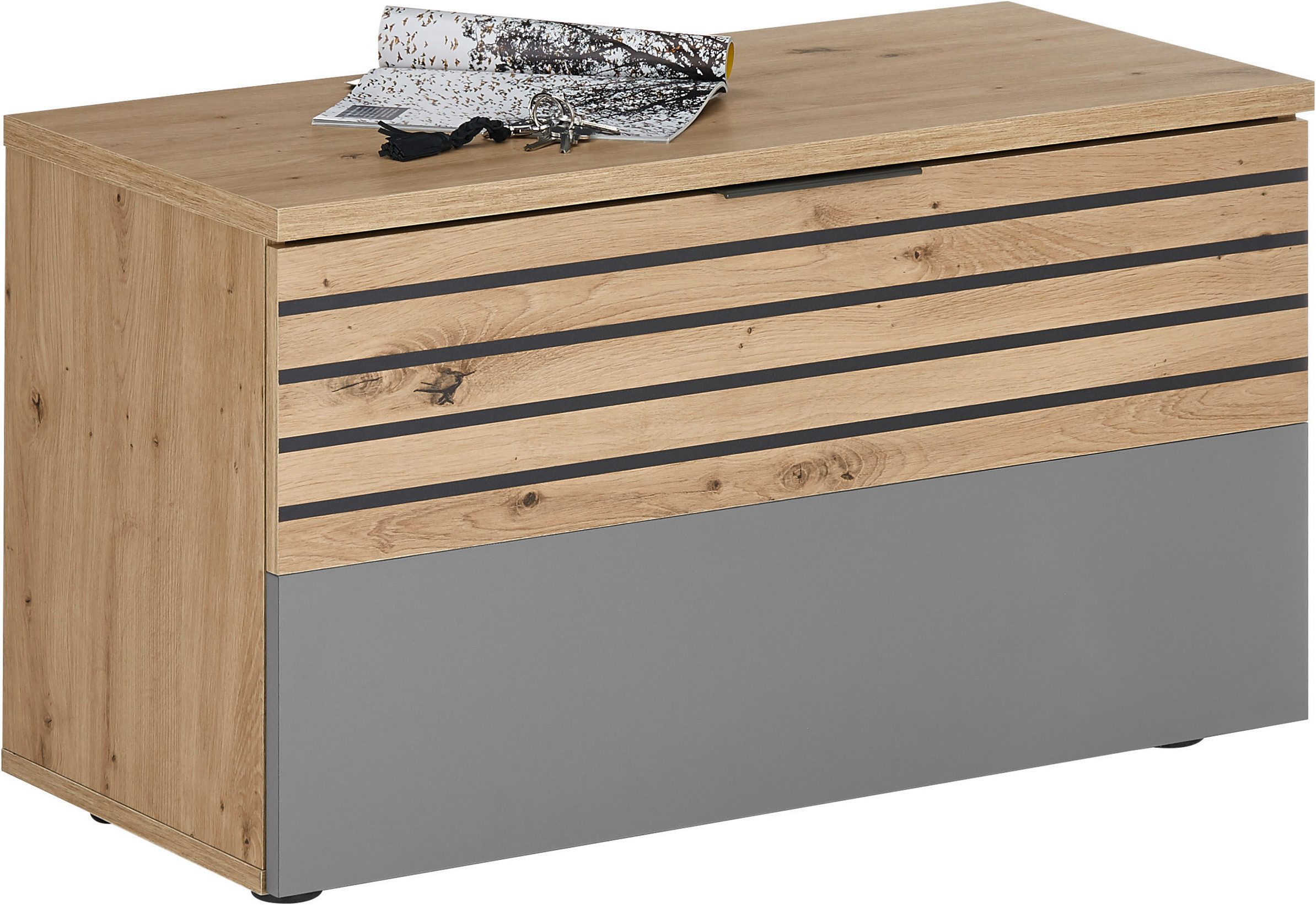 HBZ Schuhbank "Milan Garderobenbank, BxHxT 85x45x38 cm", (1 St.), Mit 1 Kla günstig online kaufen