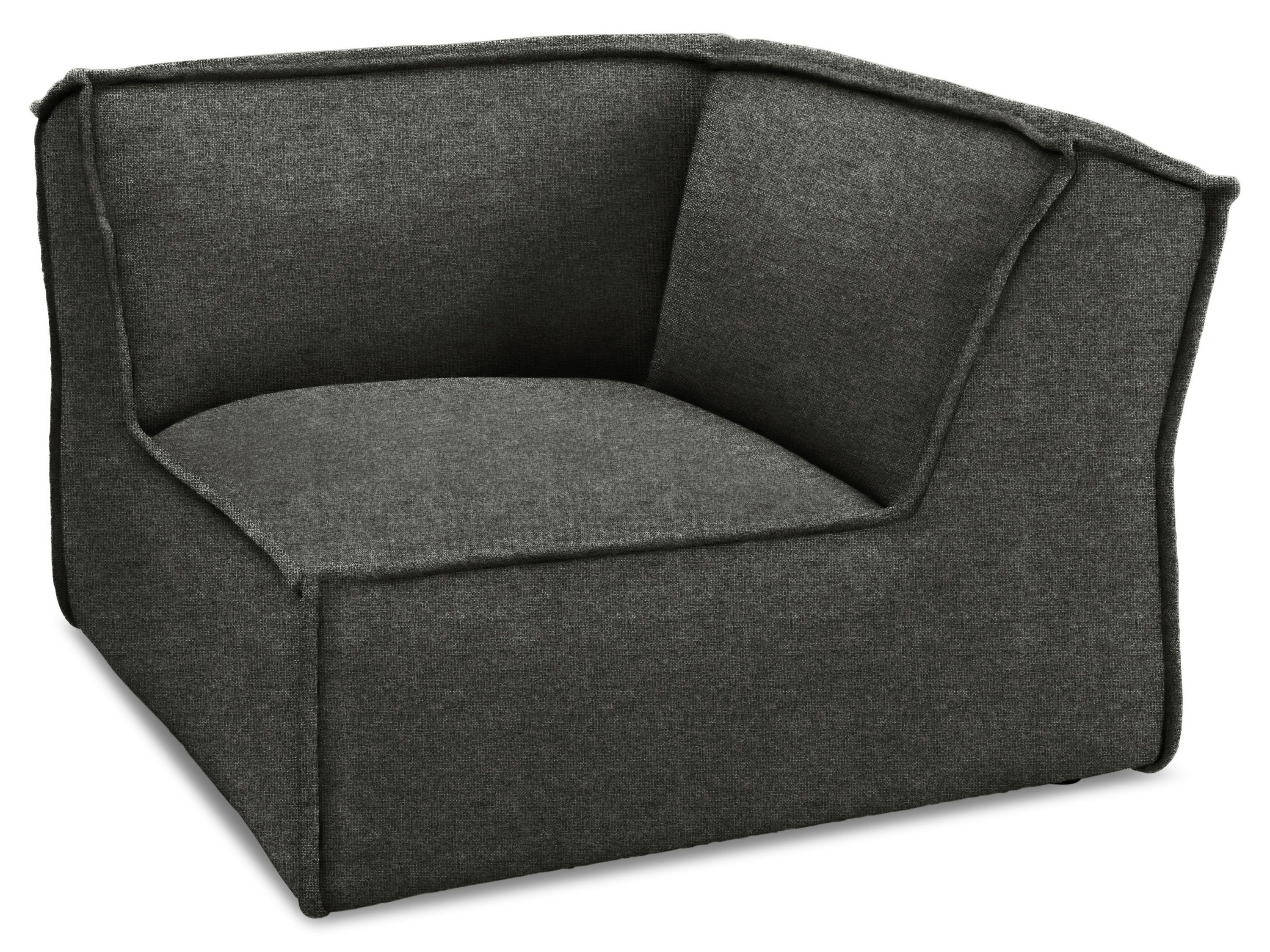 SANSIBAR Living Sofa Eckelement, Eckelement SANSIBAR Rantum (BHT 108x79x108 cm) BHT 108x79x108 cm braun