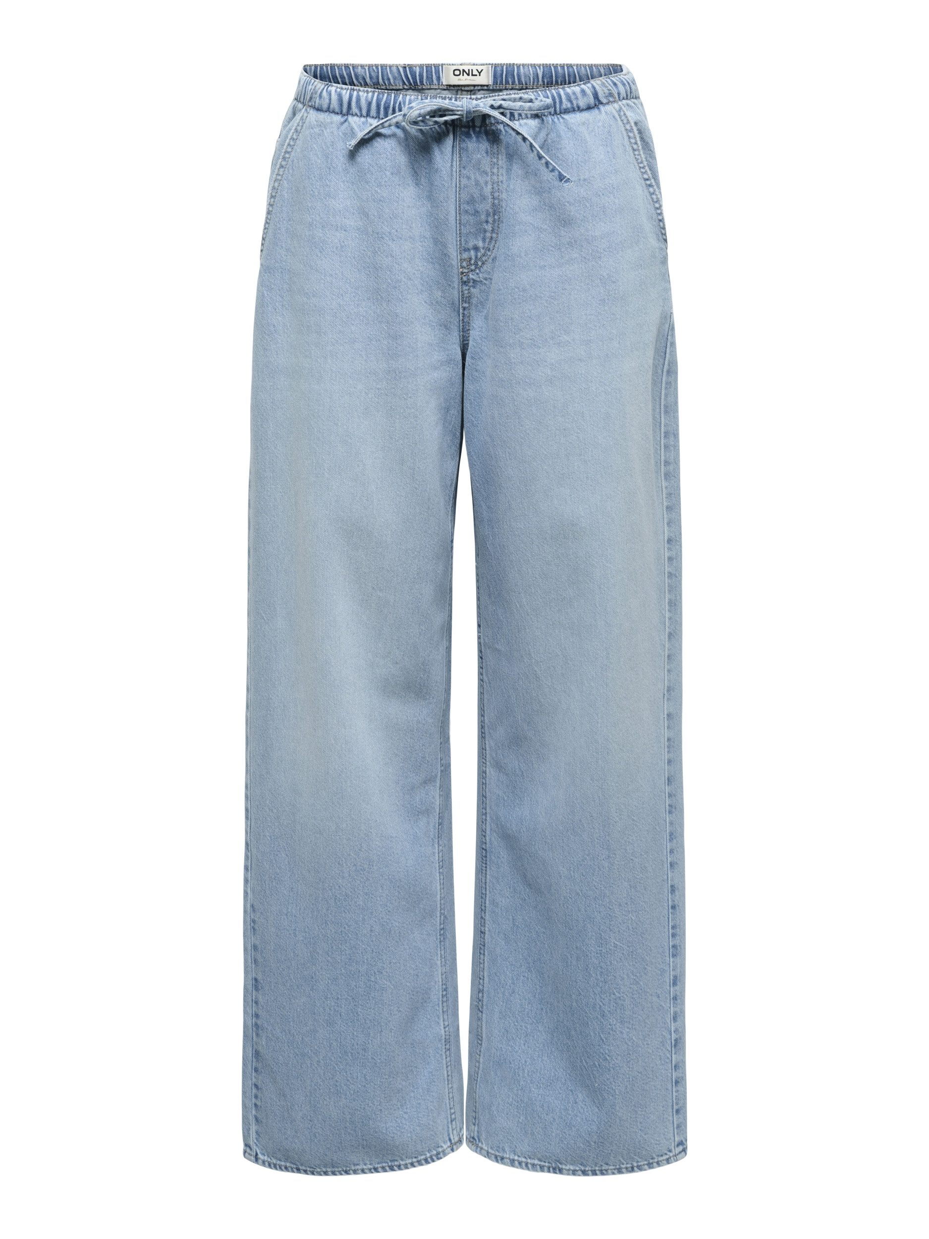 ONLY Bequeme Jeans ONLJAY PULL UP STRING DNM PANT PIM
