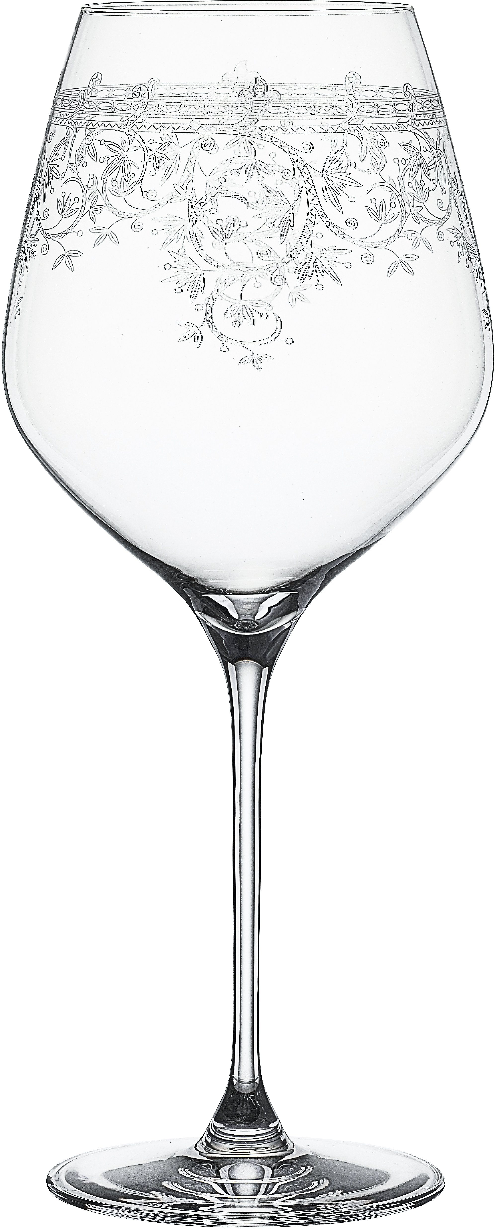 SPIEGELAU Rotweinglas »Arabesque«, Kristallglas, (Burgunderglas), 840 ml,  6-teilig online kaufen | OTTO