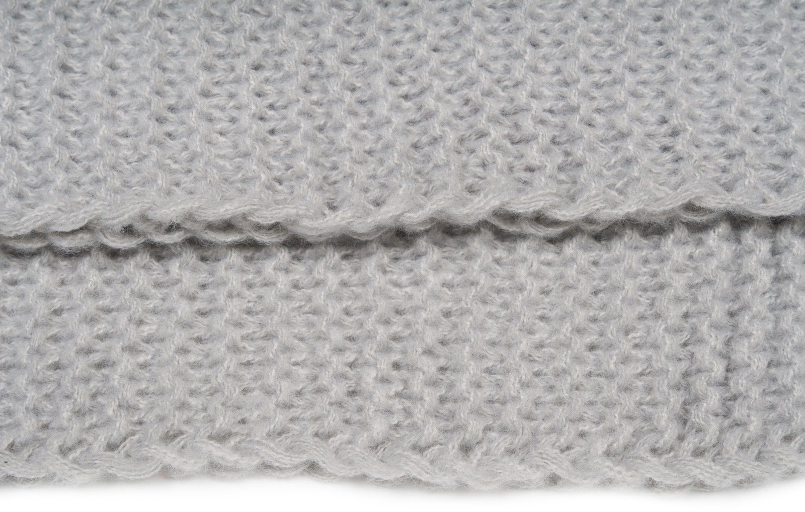 styleBREAKER Loop Strick Loop Wellenmuster, (1-St) günstig online kaufen