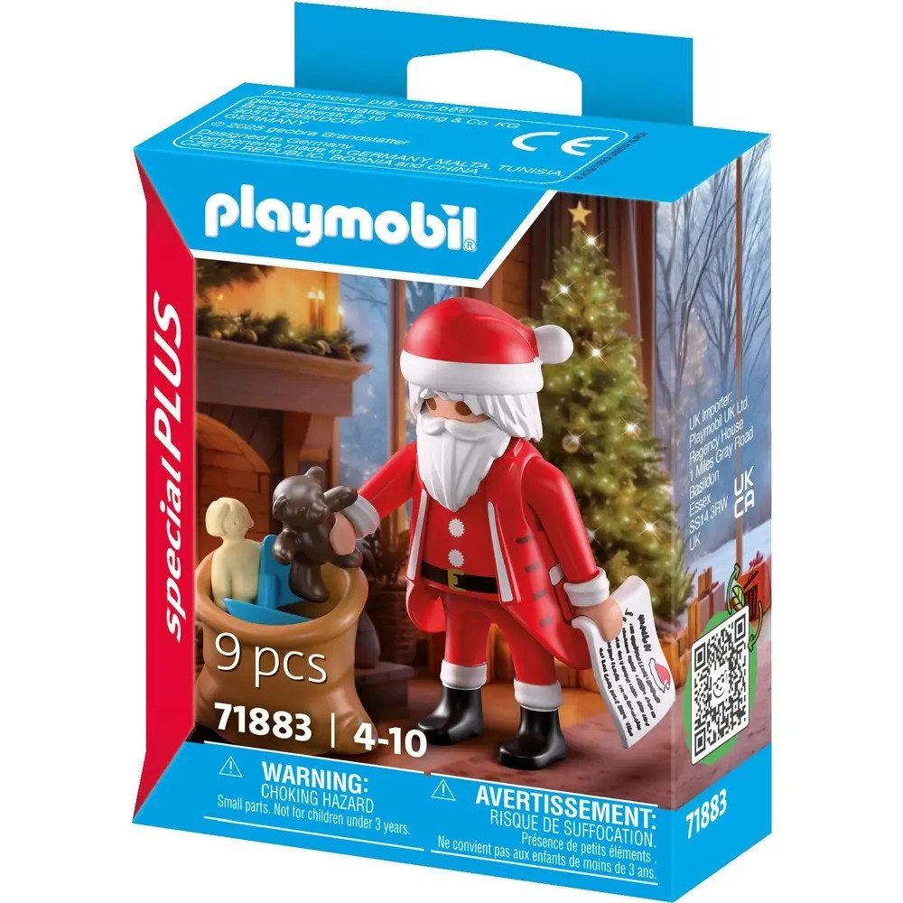 Playmobil® Actionfigur PLAYMOBIL 71883 Weihnachtsmann mit Wunschzettel – Bild 2 von 4