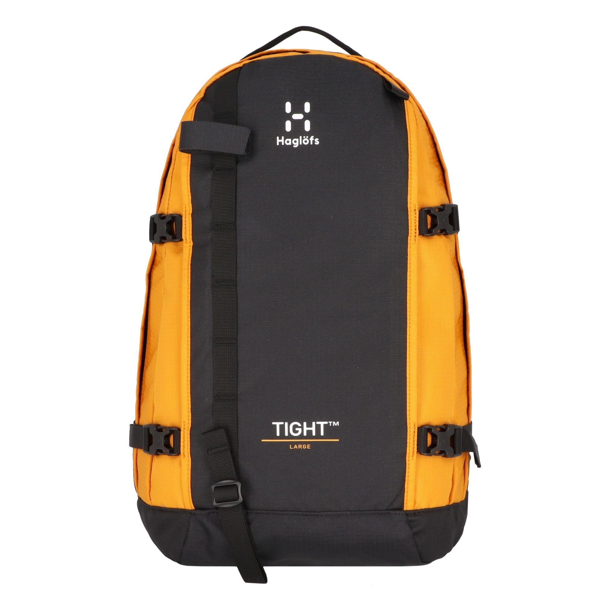 Haglöfs Rucksack Tight, Polyester true black-deser tyellow