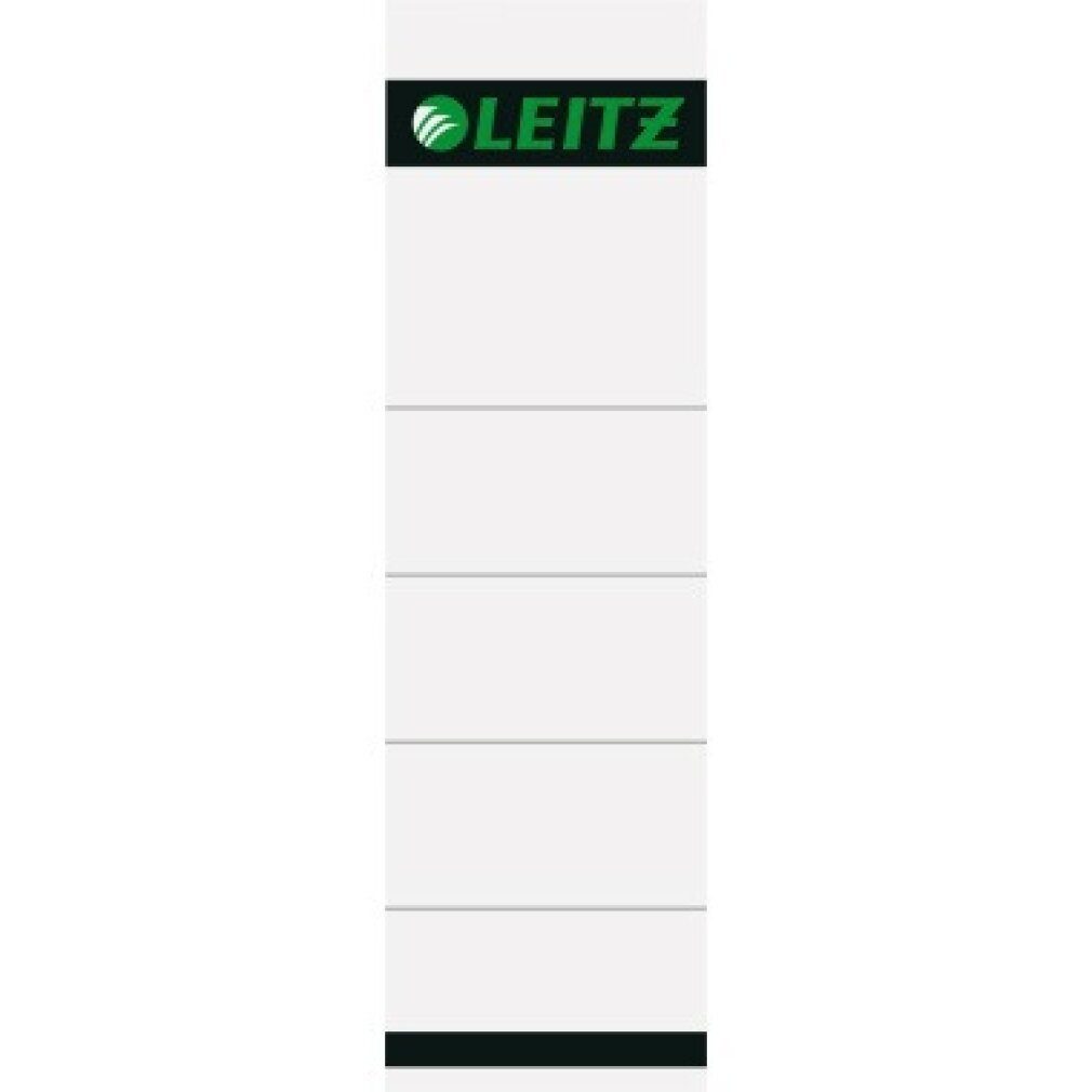 LEITZ Aktenordner Rückenschild 1607 10Er Kurz Breit