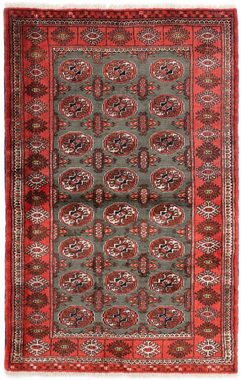 Orientteppich Belutsch - 158 x 97 cm - grau, morgenland, rechteckig, Höhe: 8 mm, Wohnzimmer, Handgeknüpft, Einzelstück mit Zertifikat