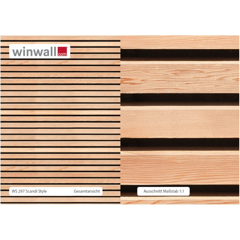 winwall Duschrückwand Duschrückwände ALU-Verbundplatte Dekor: Scandi, günstig online kaufen