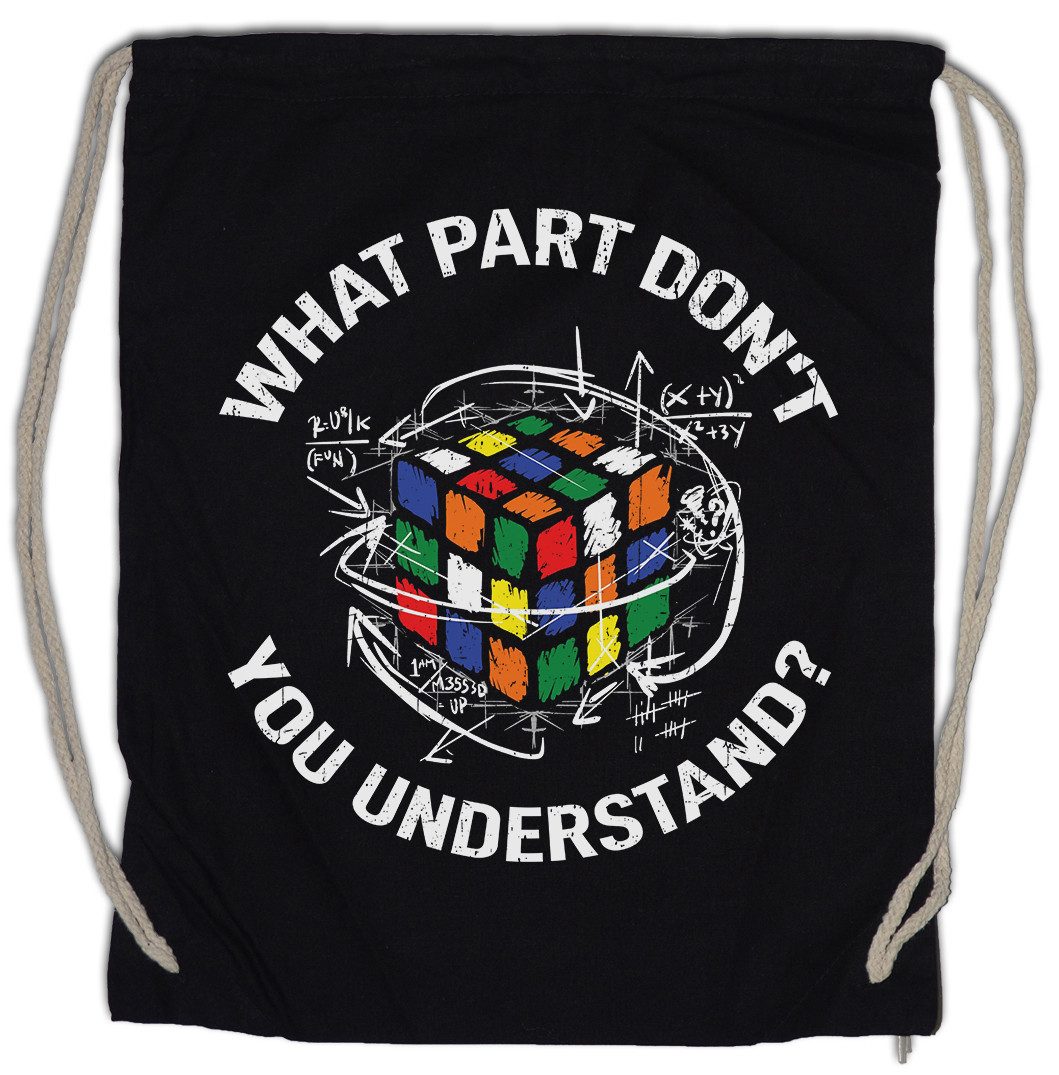 Urban Backwoods Turnbeutel Cube Understand Turnbeutel Zauberwürfel 80s Magic Speed Cubing Cuber (1-tlg), Speedcube Algorithm Cube Würfel