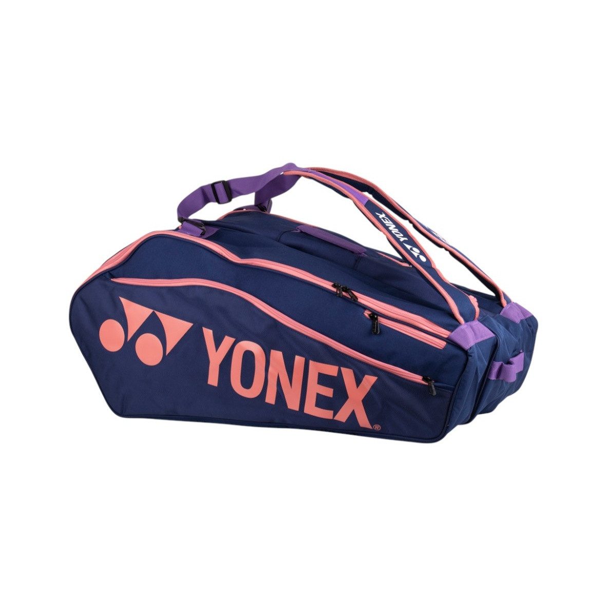 Yonex Sporttasche Racketbag Club Line (Schlägertasche, 3 Hauptfächer) 2025 midnight