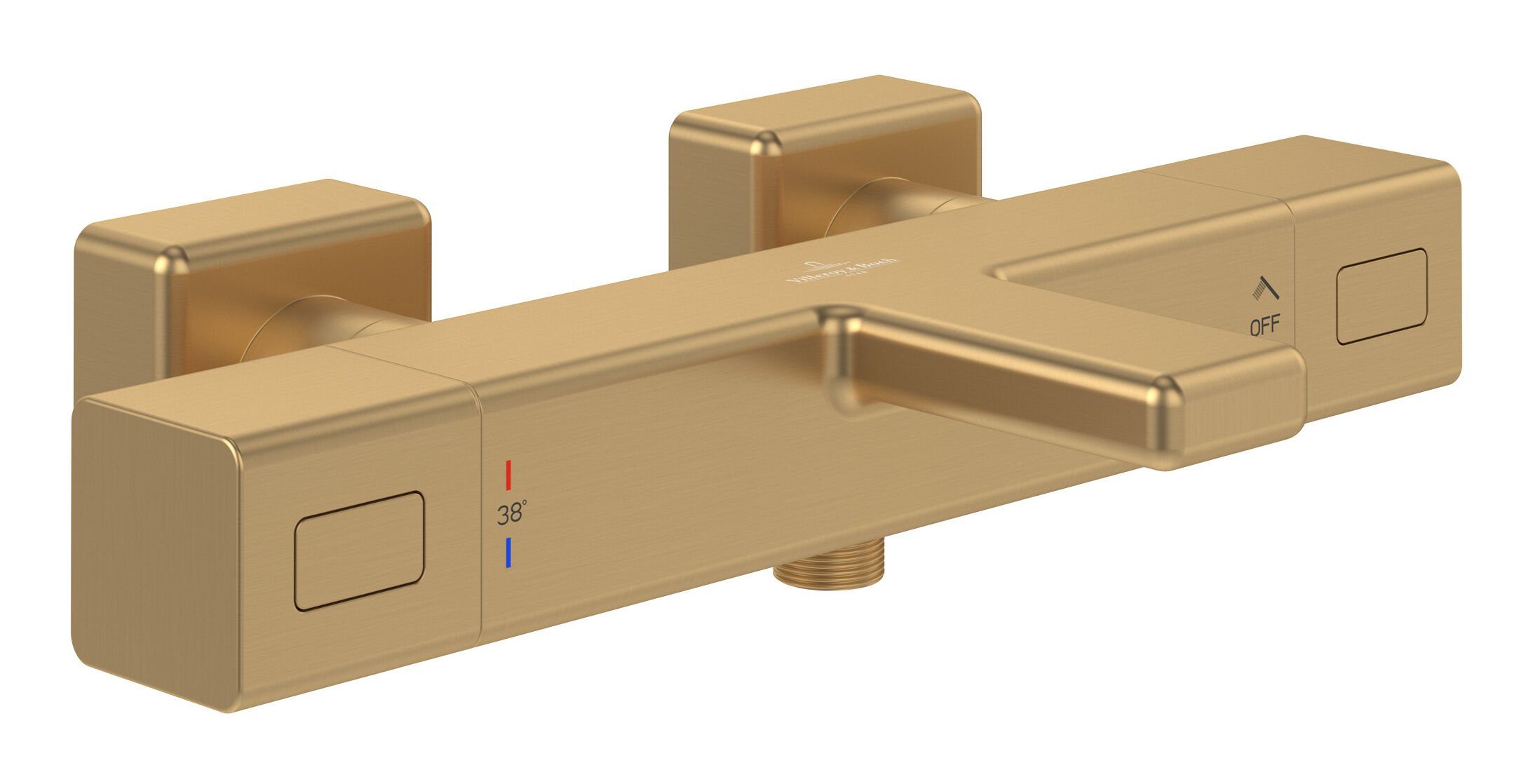 Villeroy & Boch Wannenthermostat Universal Taps & Fittings Badewannenthermostat, Eckig