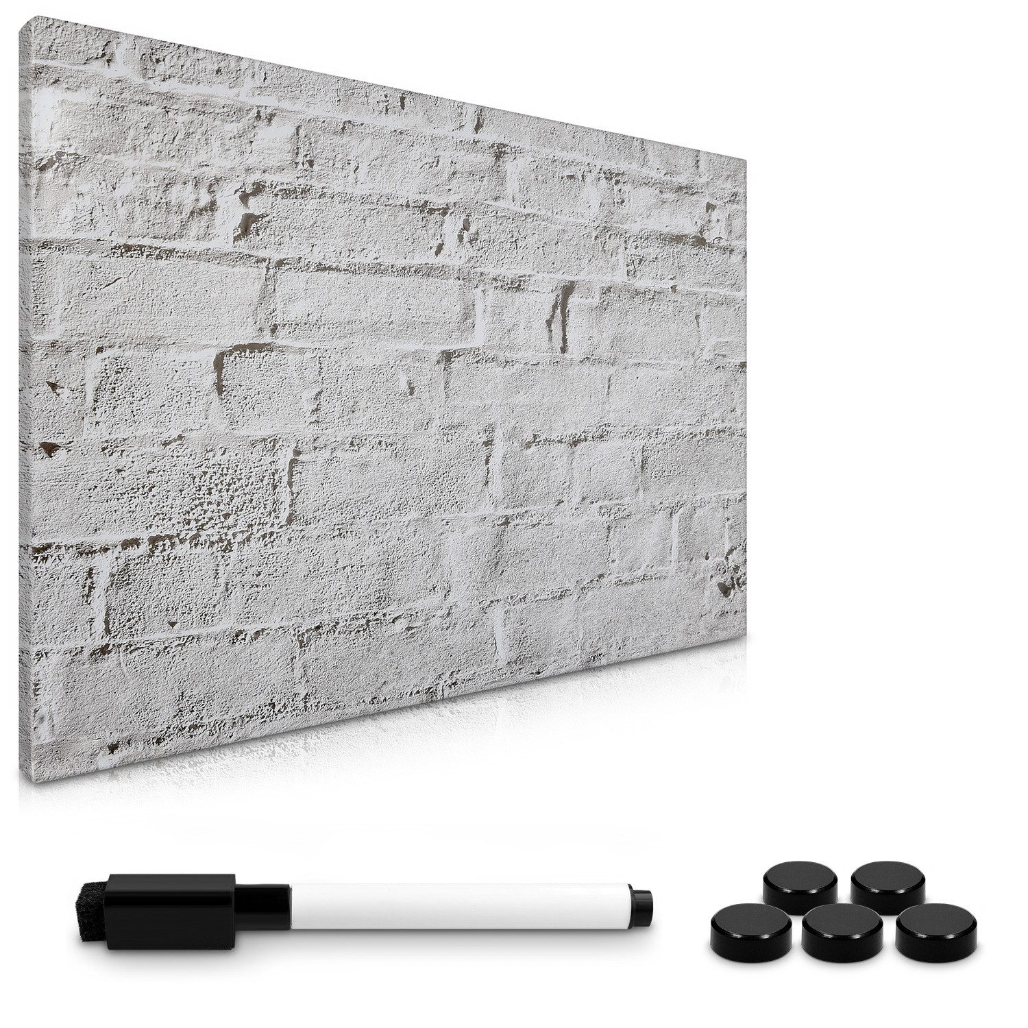 Navaris Magnettafel Magnetpinnwand Memoboard - 60x40 günstig online kaufen