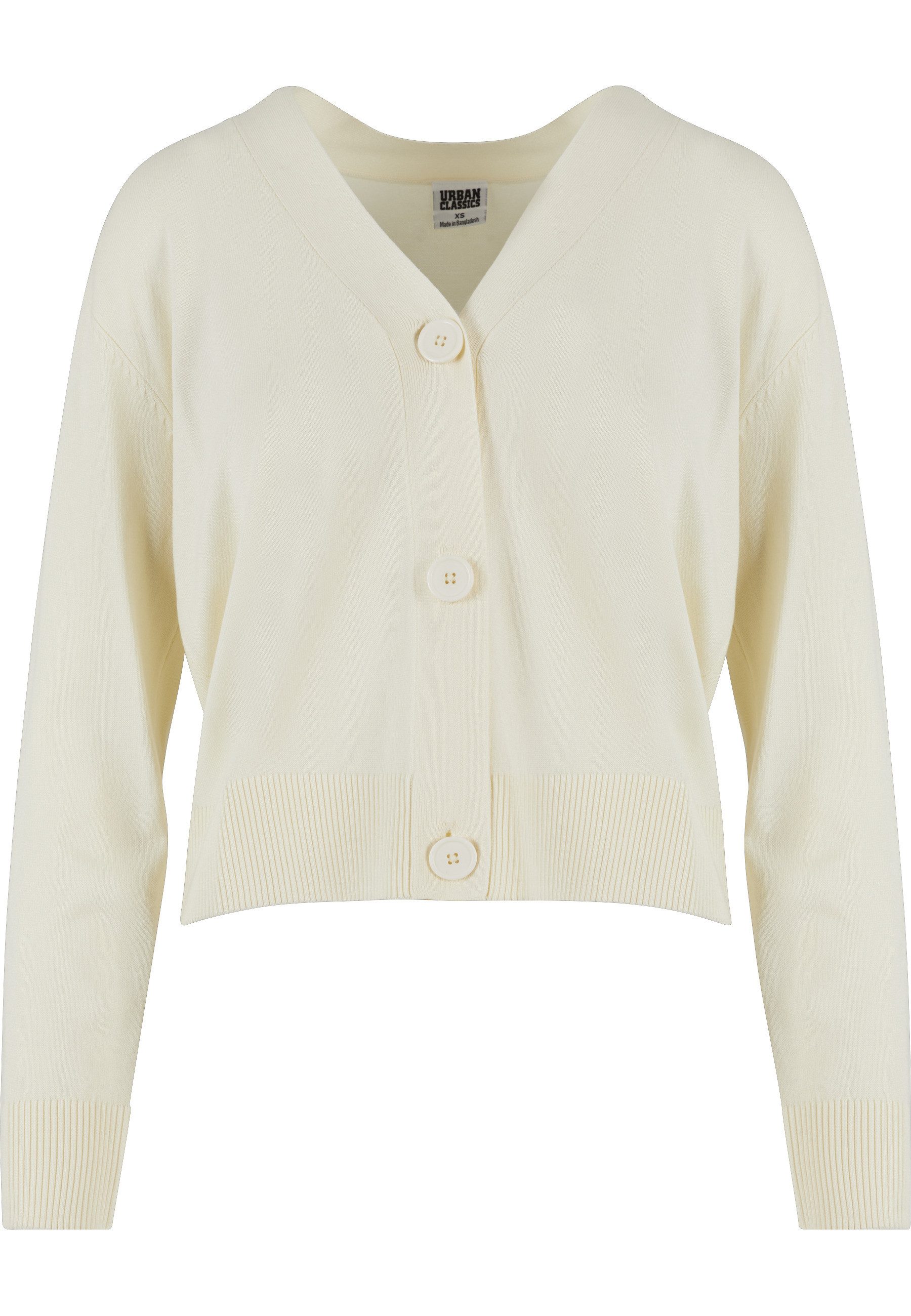 URBAN CLASSICS Strickjacke Urban Classics Damen Ladies Knitted Cardigan (1-tlg)