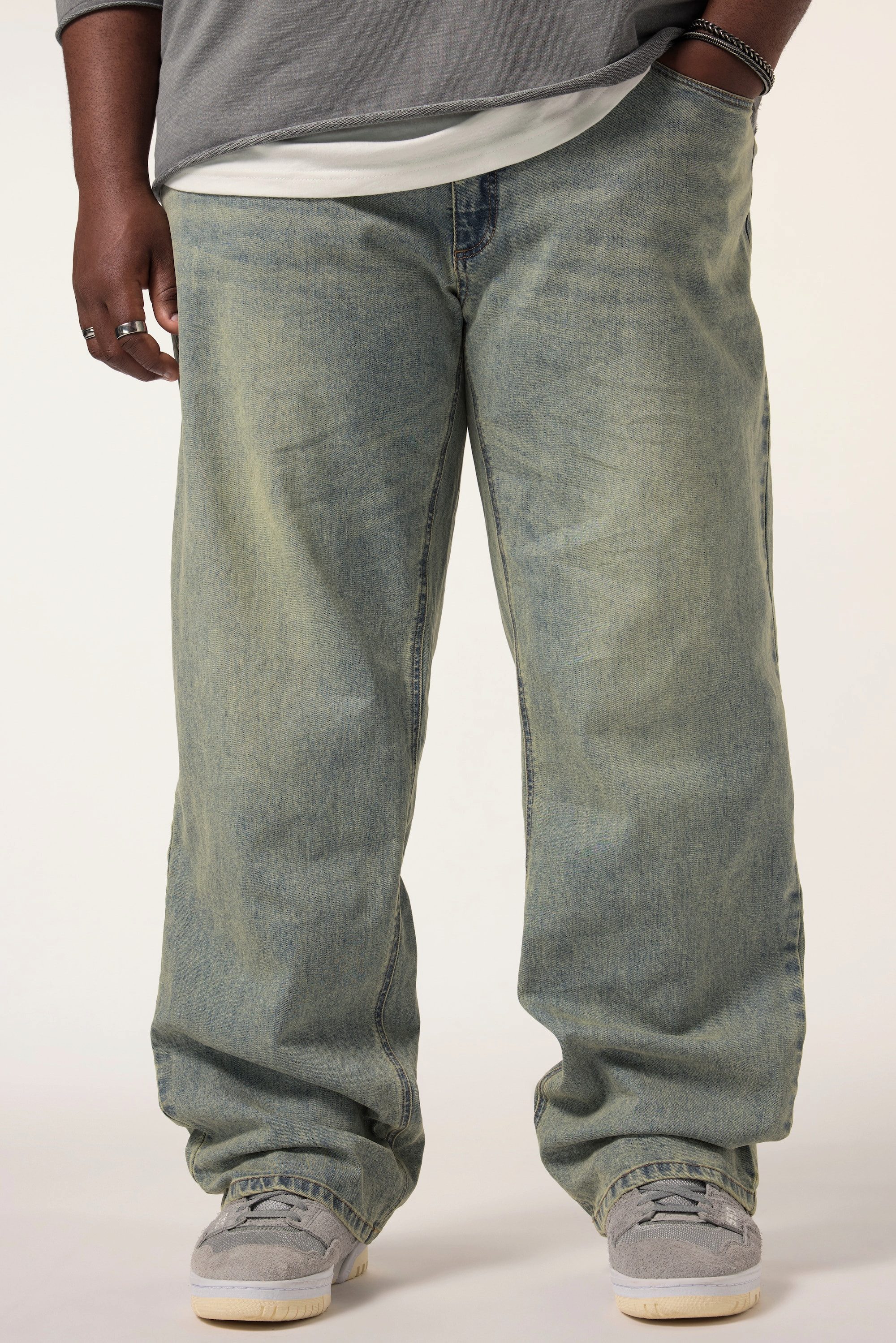 STHUGE 5-Pocket-Jeans STHUGE Jeans Baggy Fit günstig online kaufen