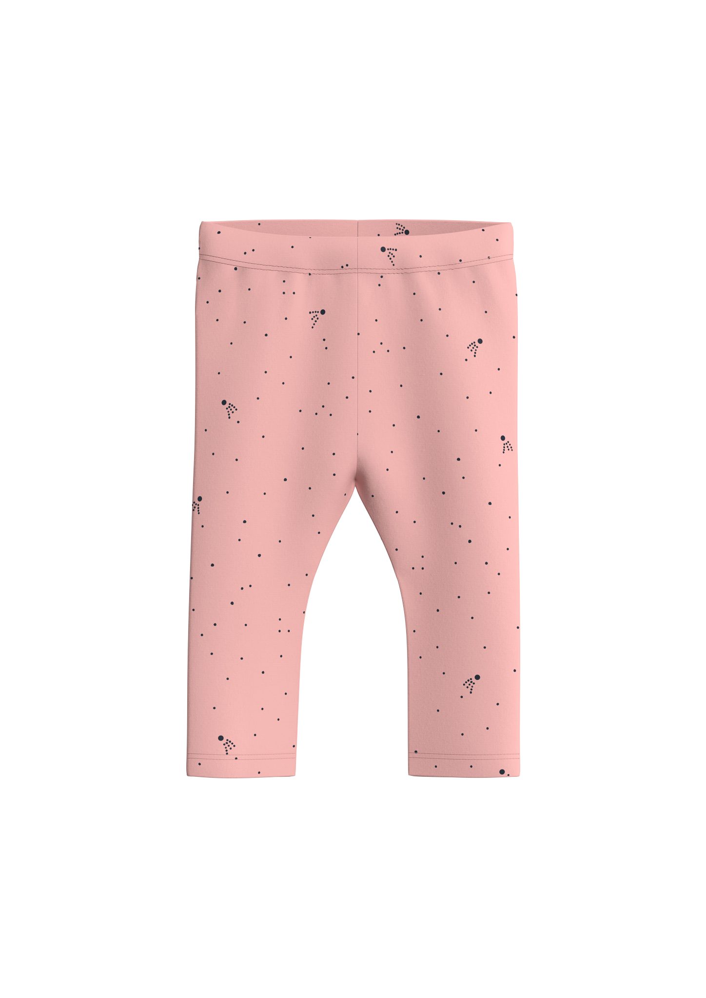 mit Thermofleece-Leggings s.Oliver Allover-Print rosa Leggings