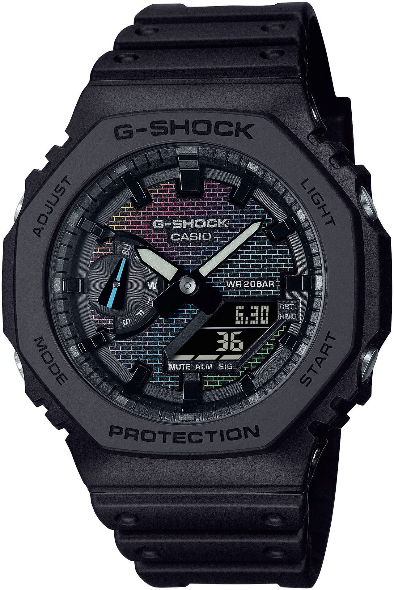 CASIO G-SHOCK Chronograph GA-2100RW-1AER, Quarzuhr,Armbanduhr,Herrenuhr, di günstig online kaufen