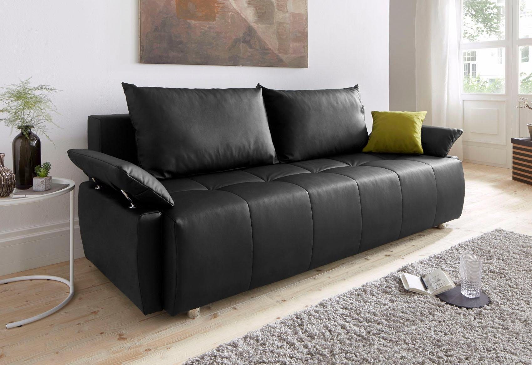 COLLECTION AB Schlafsofa, 3-Sitzer, Funtastic, inkl. Bettfunktion, Bettkast günstig online kaufen