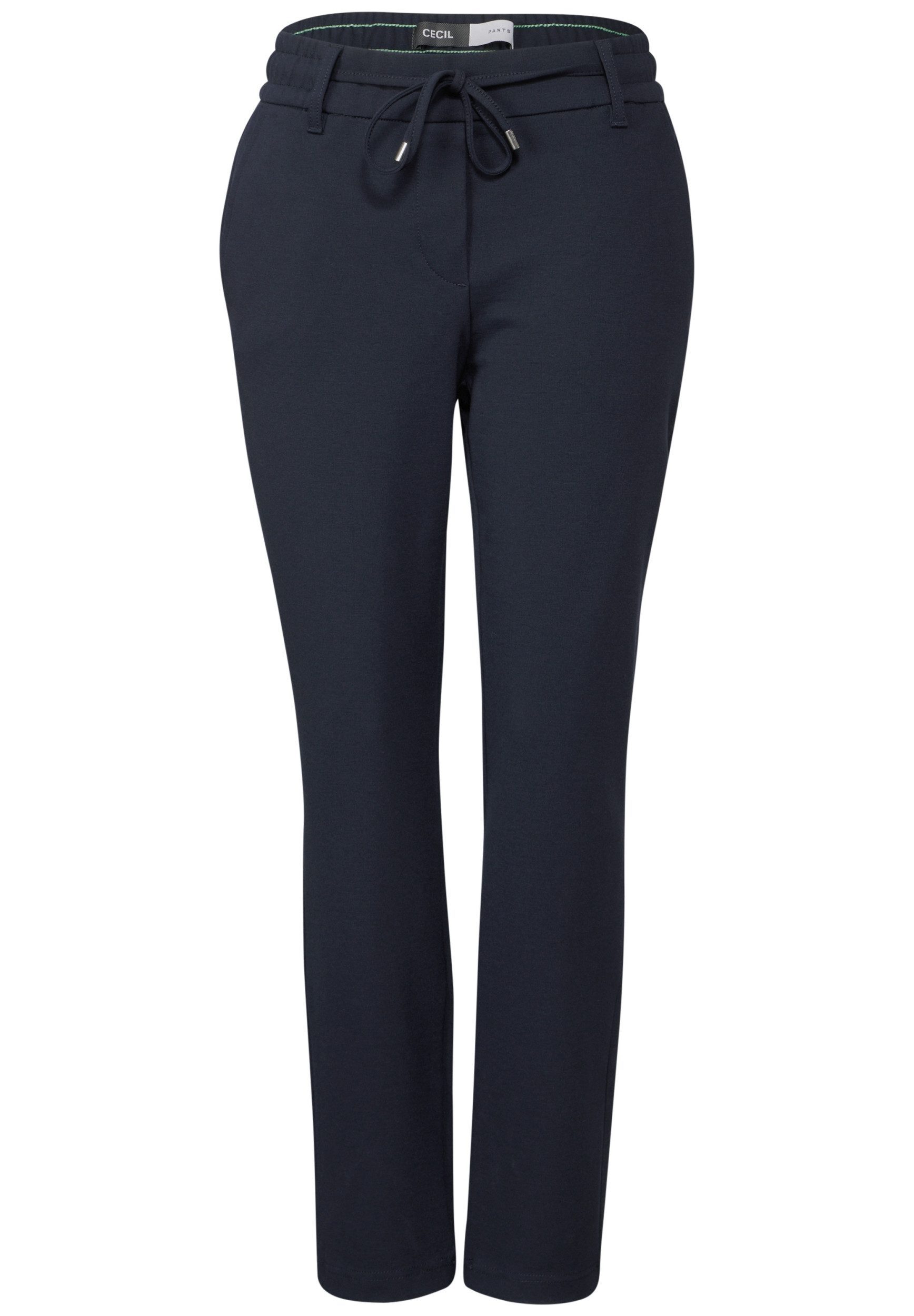 CECIL Chinos NOS Style Tracey Solid universal blue günstig online kaufen