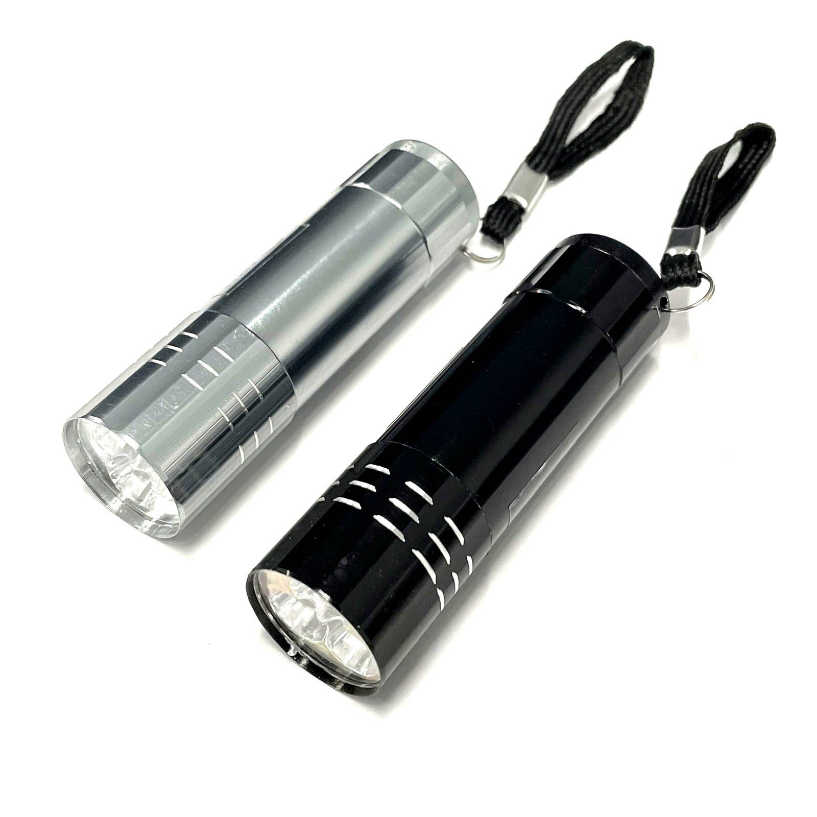Batterien 3 LED Taschenlampe Mit Helligkeit (1-St), inkl. HAC24 Power Extreme Leds Taschenlampe