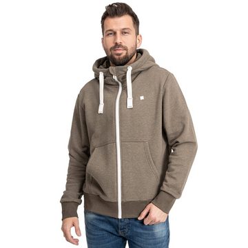 DEPROC Active Kapuzensweatjacke FinnDC Herren Zip-Hoodie mit weicher Innenseite