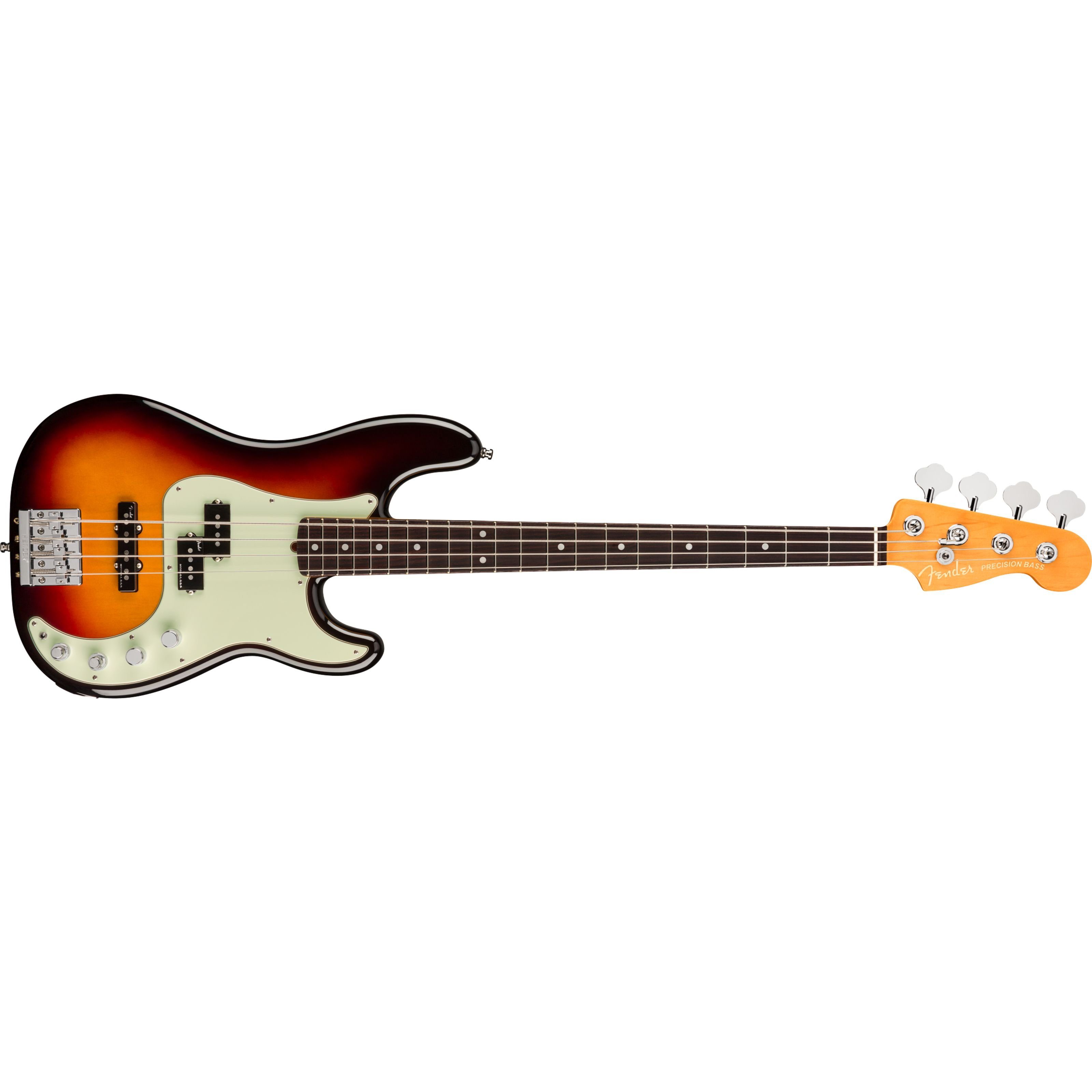 Fender Spielzeug-Musikinstrument, American Ultra Precision Bass RW Ultraburst - E-Bass