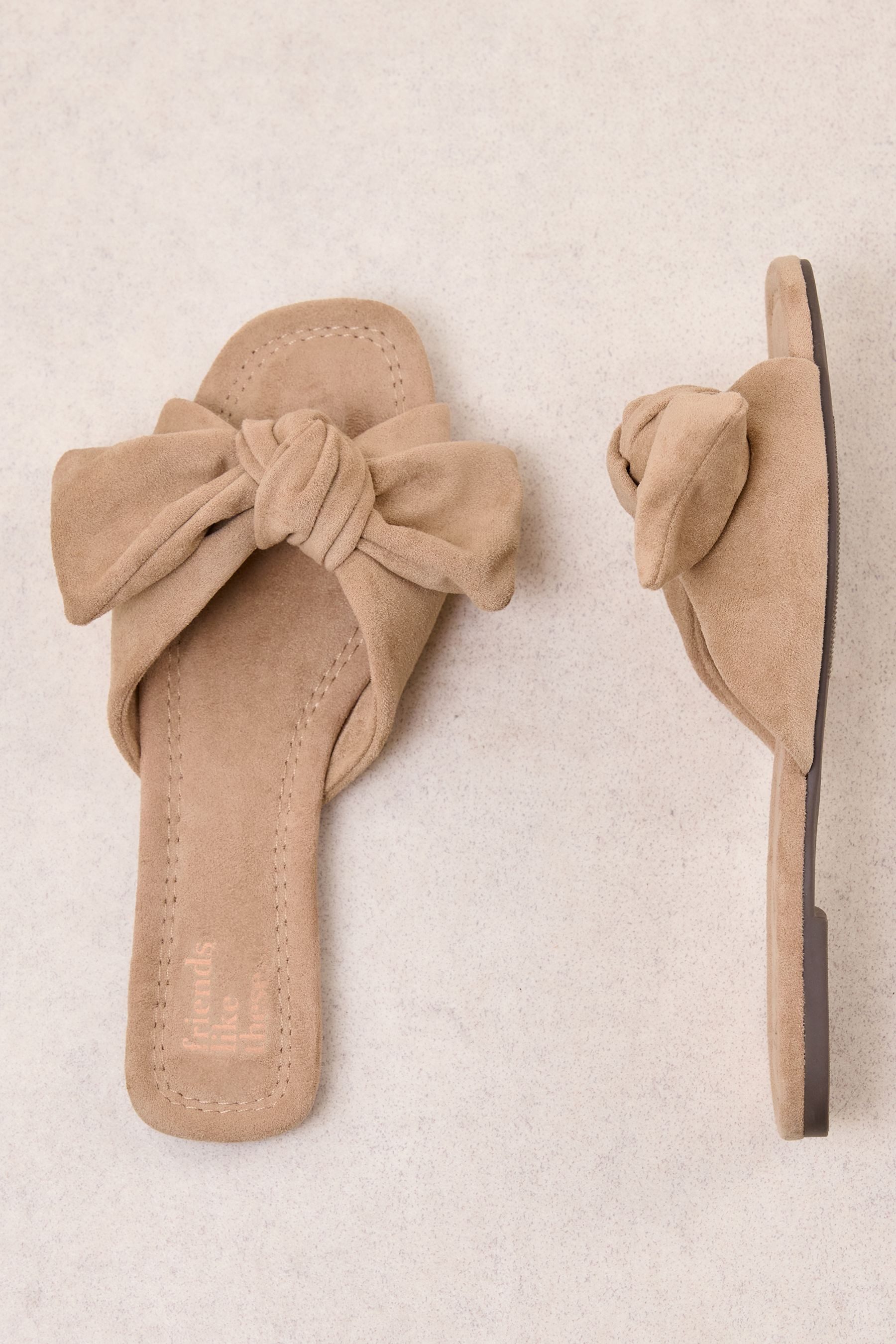 Friends Like These Friends Like These flache Slider-Sandalen Badepantolette (1-tlg)