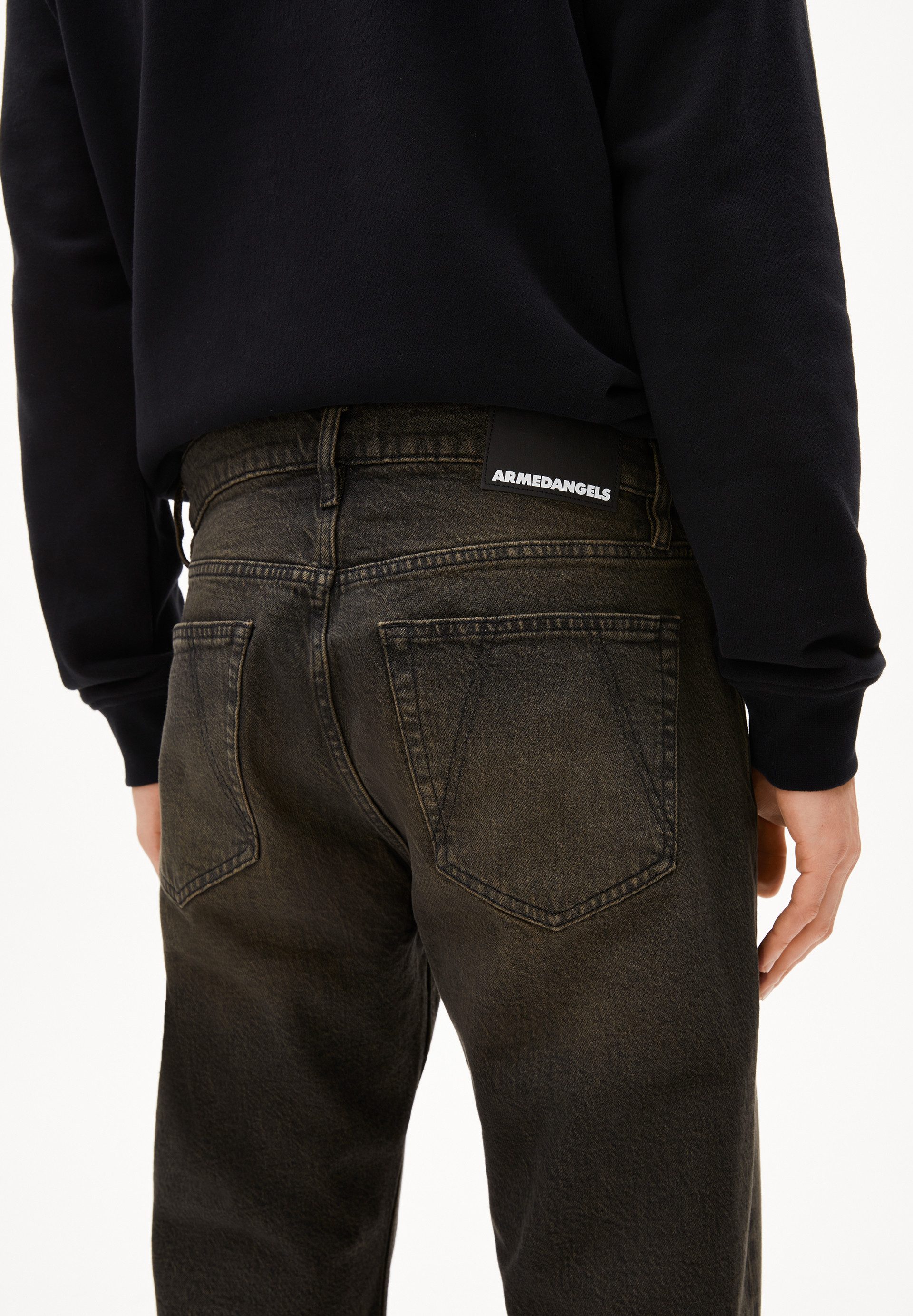 Armedangels Straight-Jeans DYLAANO (Comfort-Stretch, Regular Fit) Mid waist