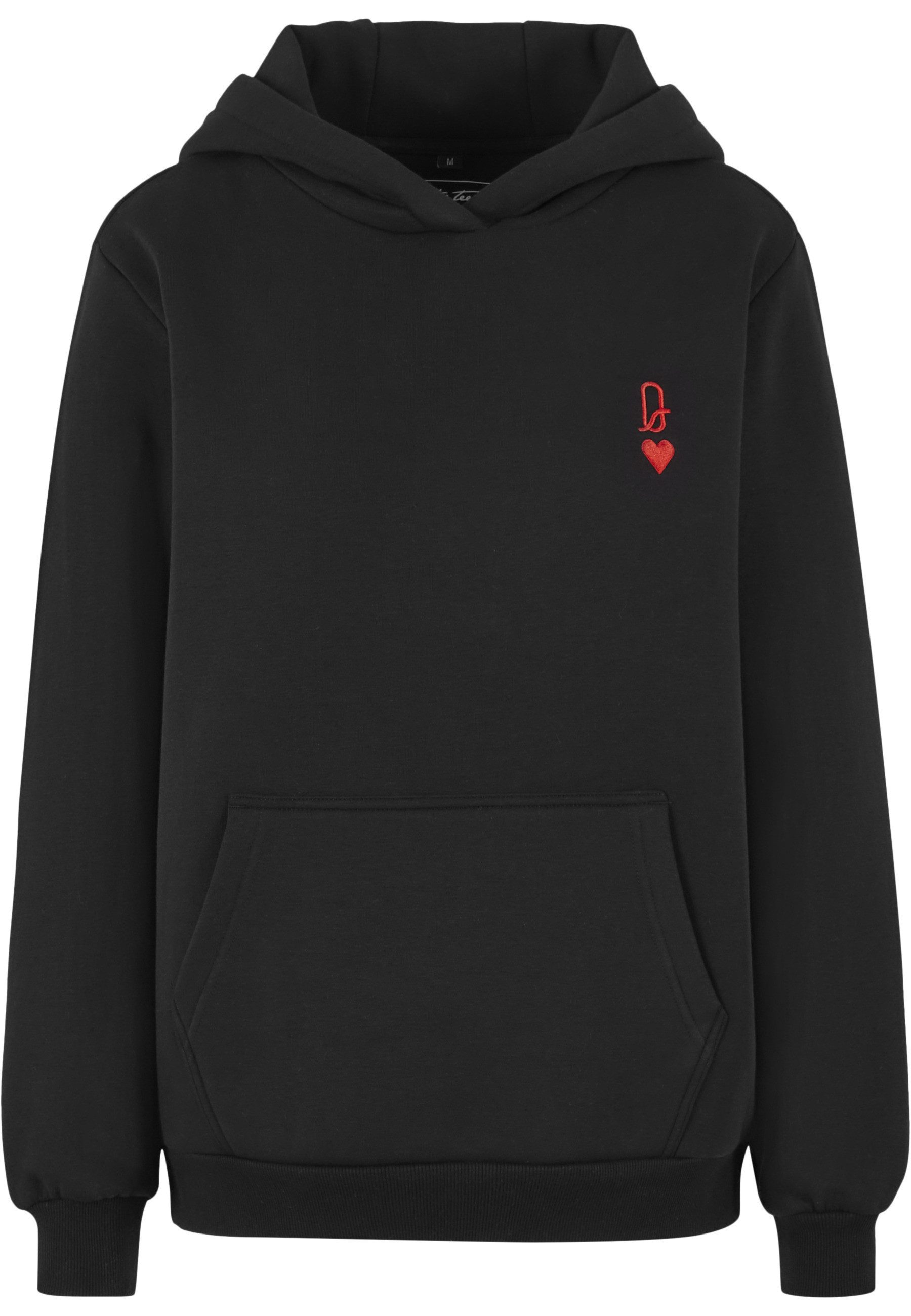 Kapuzensweatshirt Miss Tee Queen Card EMB Fluffy Hoody
