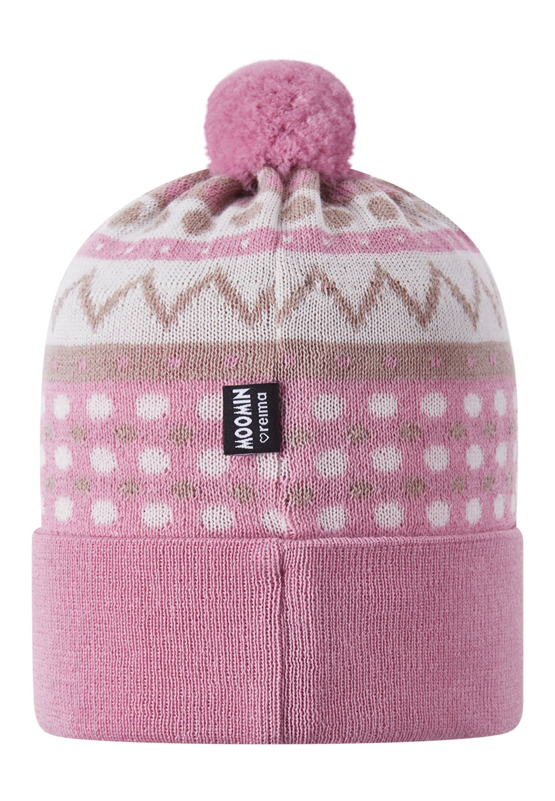 reima Beanie MOOMIN FLINGA Beanie Mütze Weiche Merinowolle für perfekte Temperaturkontrolle
