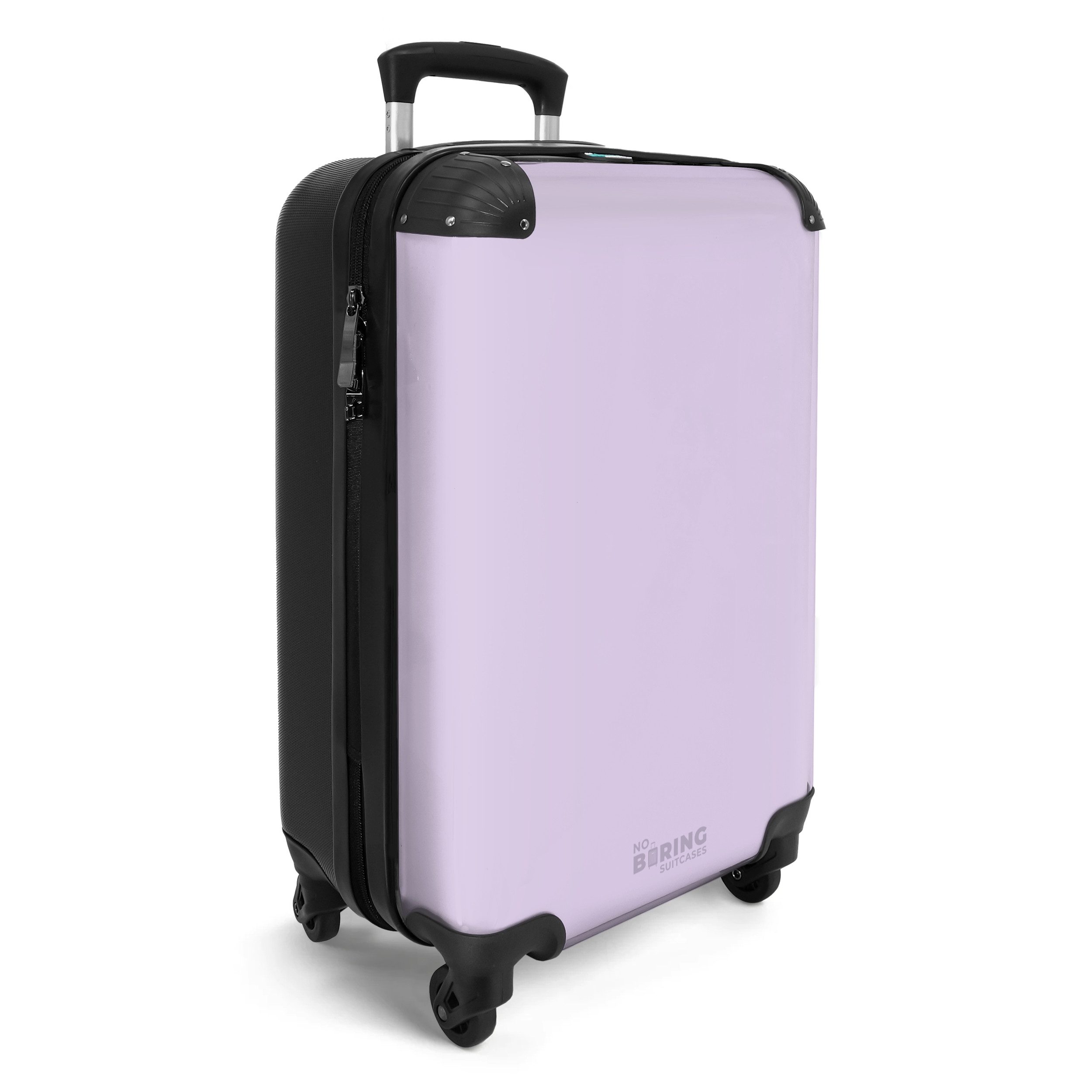 NoBoringSuitcases.com© Hartschalen-Trolley Pastell lila 55x35x20cm, 4 günstig online kaufen